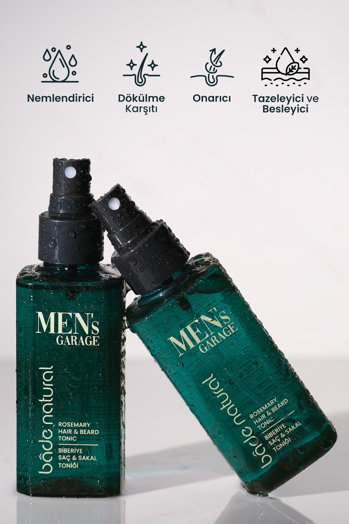 Men's Garage Biberiye Saç ve Sakal Toniği Besleyici ve Nemlendirici 150 ml