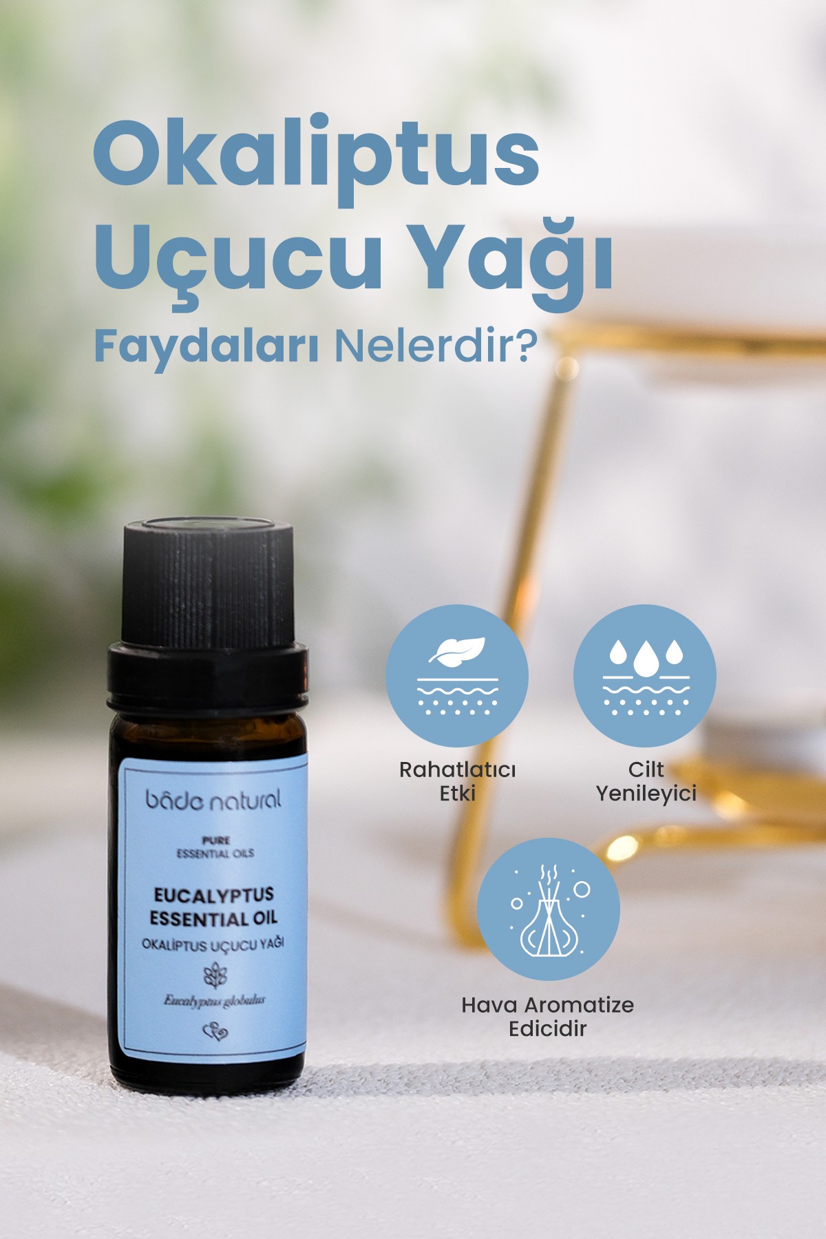 Okaliptus Uçucu Yağı %100 Saf 10 ml