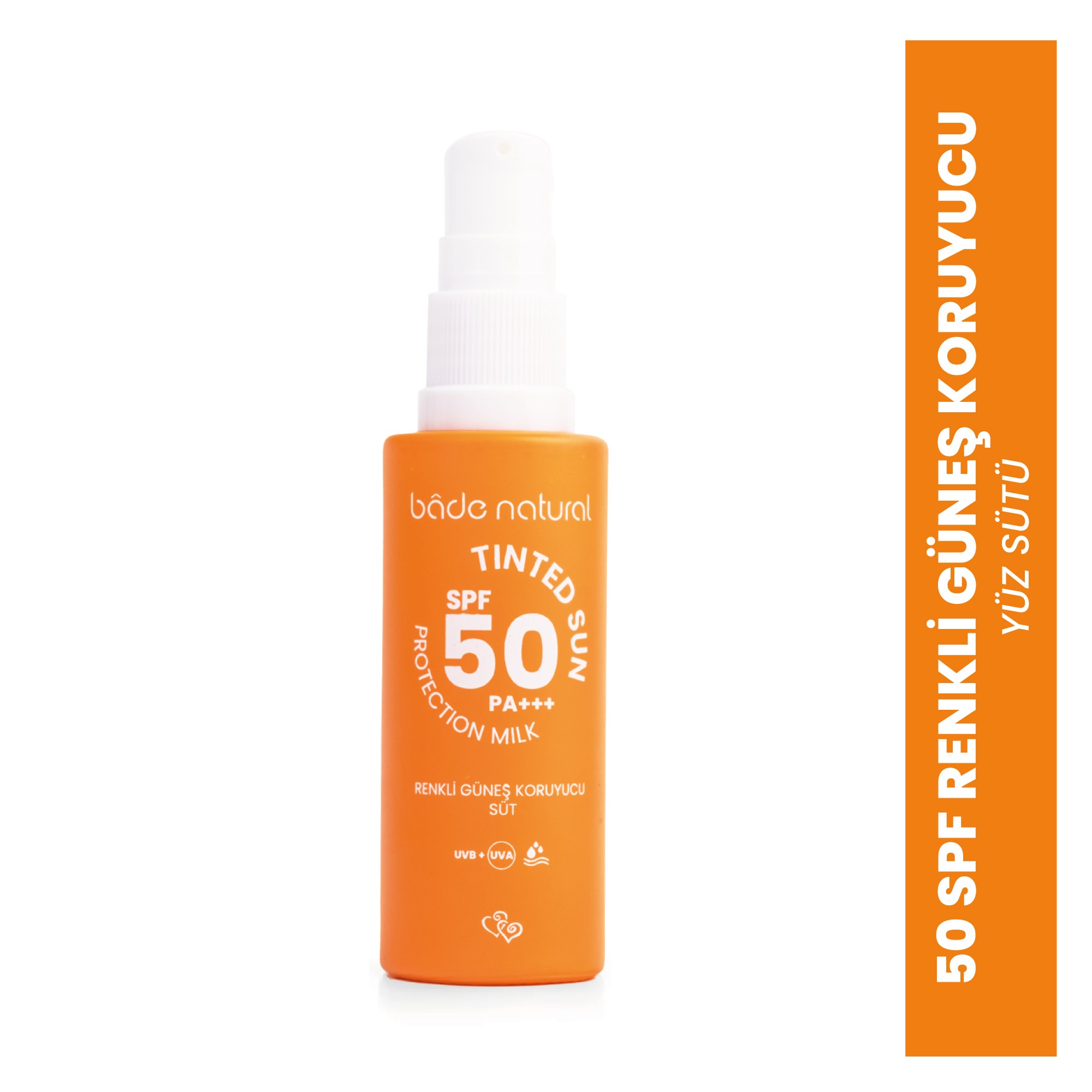 50 SPF Renkli Güneş Koruyucu Süt 30 ml