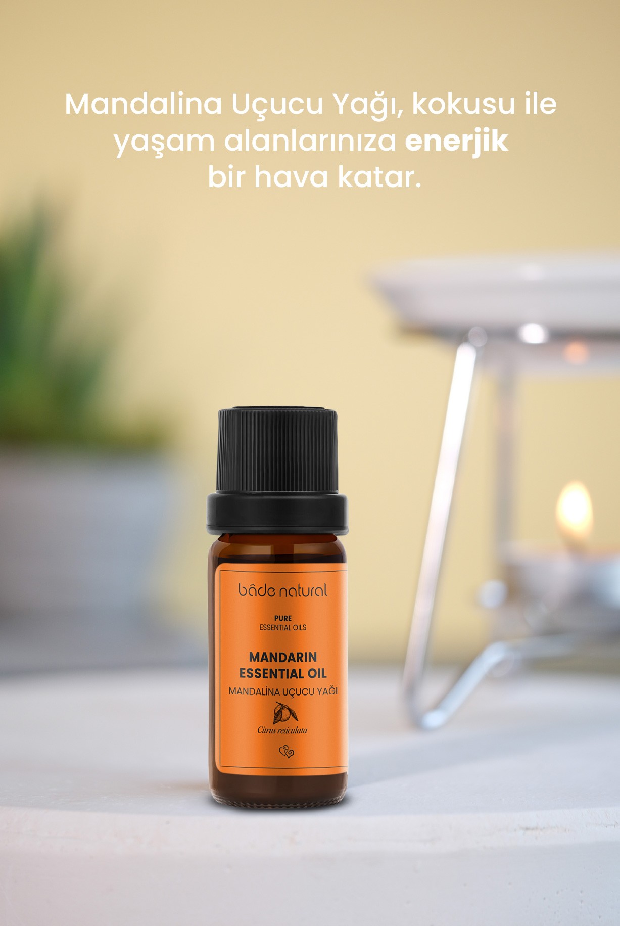 Mandalina Uçucu Yağı %100 Saf 10 ml