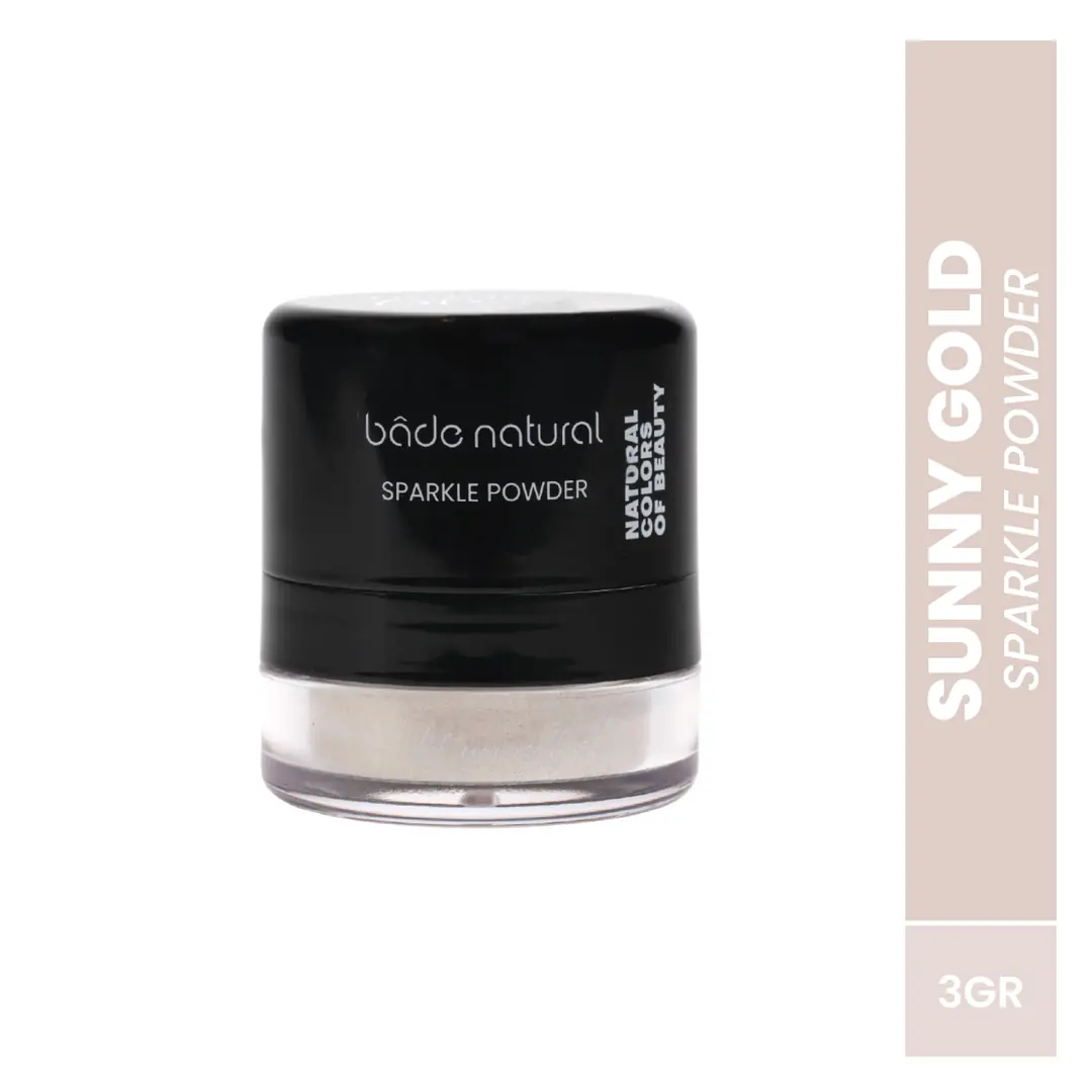 Sparkle Powder Sunny Gold Çok Amaçlı Toz Işıltılı Aydınlatıcı %100 Doğal