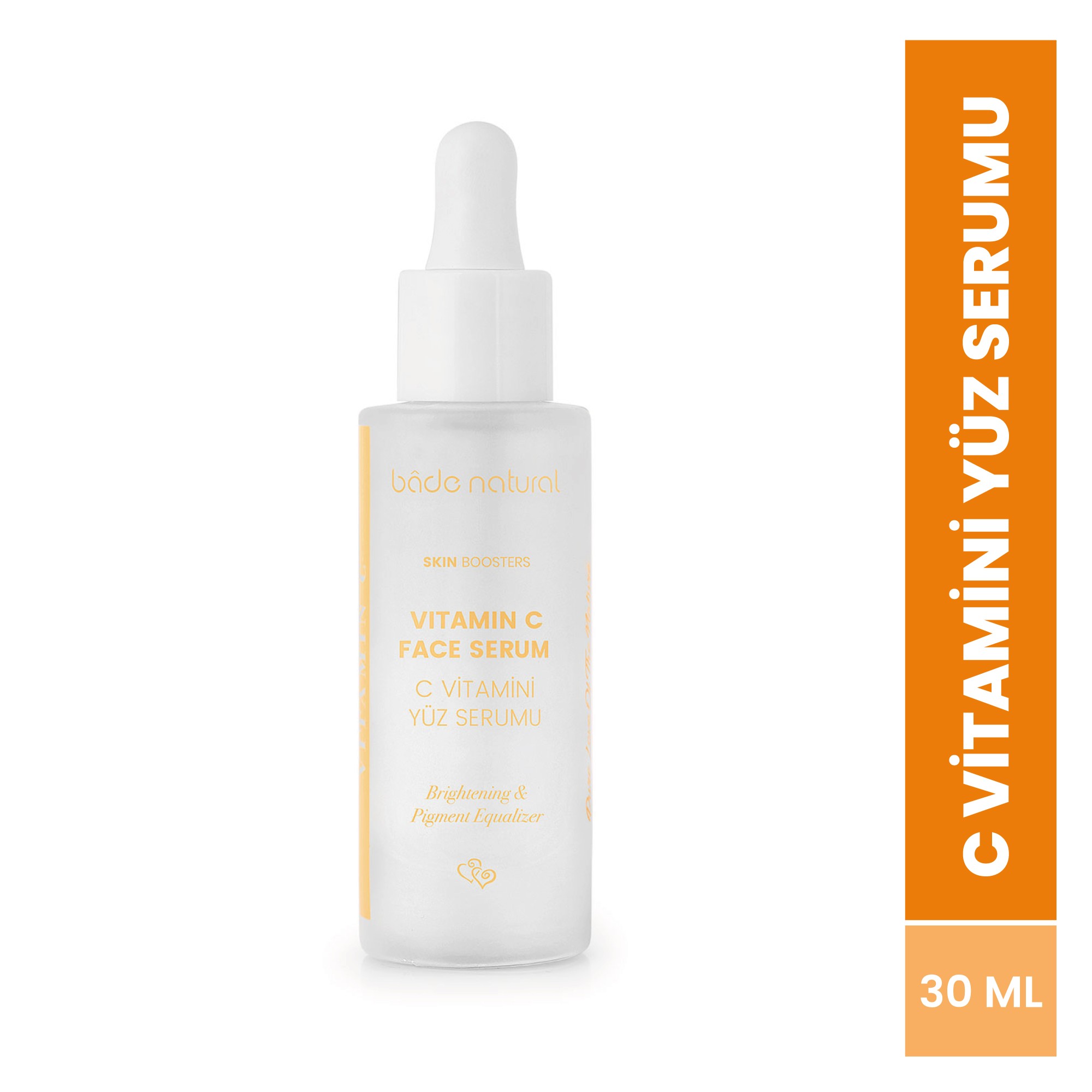 C Vitamini Yüz Serumu Aydınlatıcı, Ton Eşitleyici ve Leke Karşıtı 30 ml