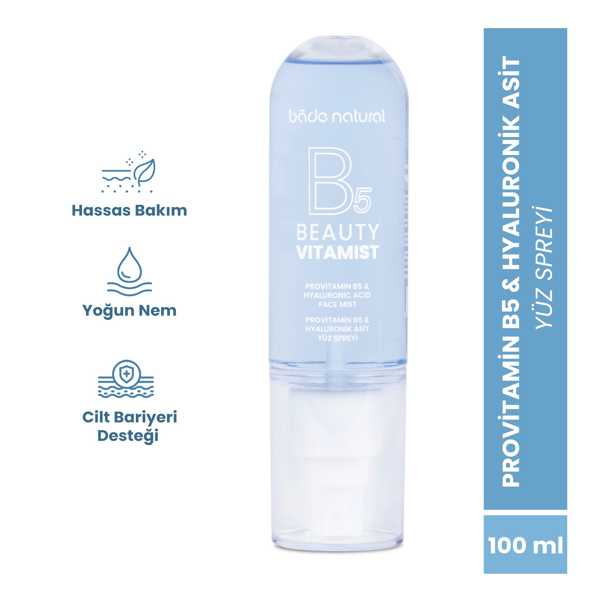 Beauty Vitamist Provitamin B5 & Hyaluronik Asit Yüz Spreyi 100 ml
