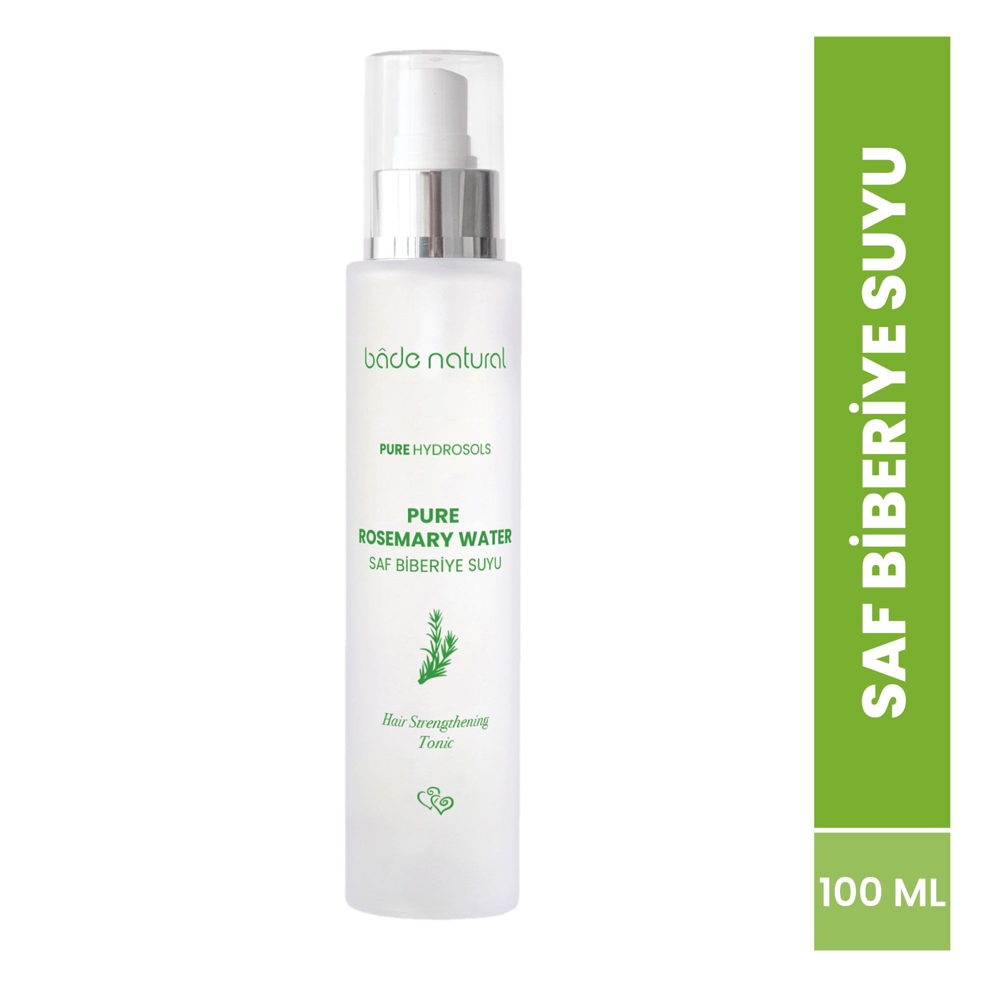 Biberiye Suyu Güçlendirici Saç Toniği %100 Doğal ve Saf 100 ml