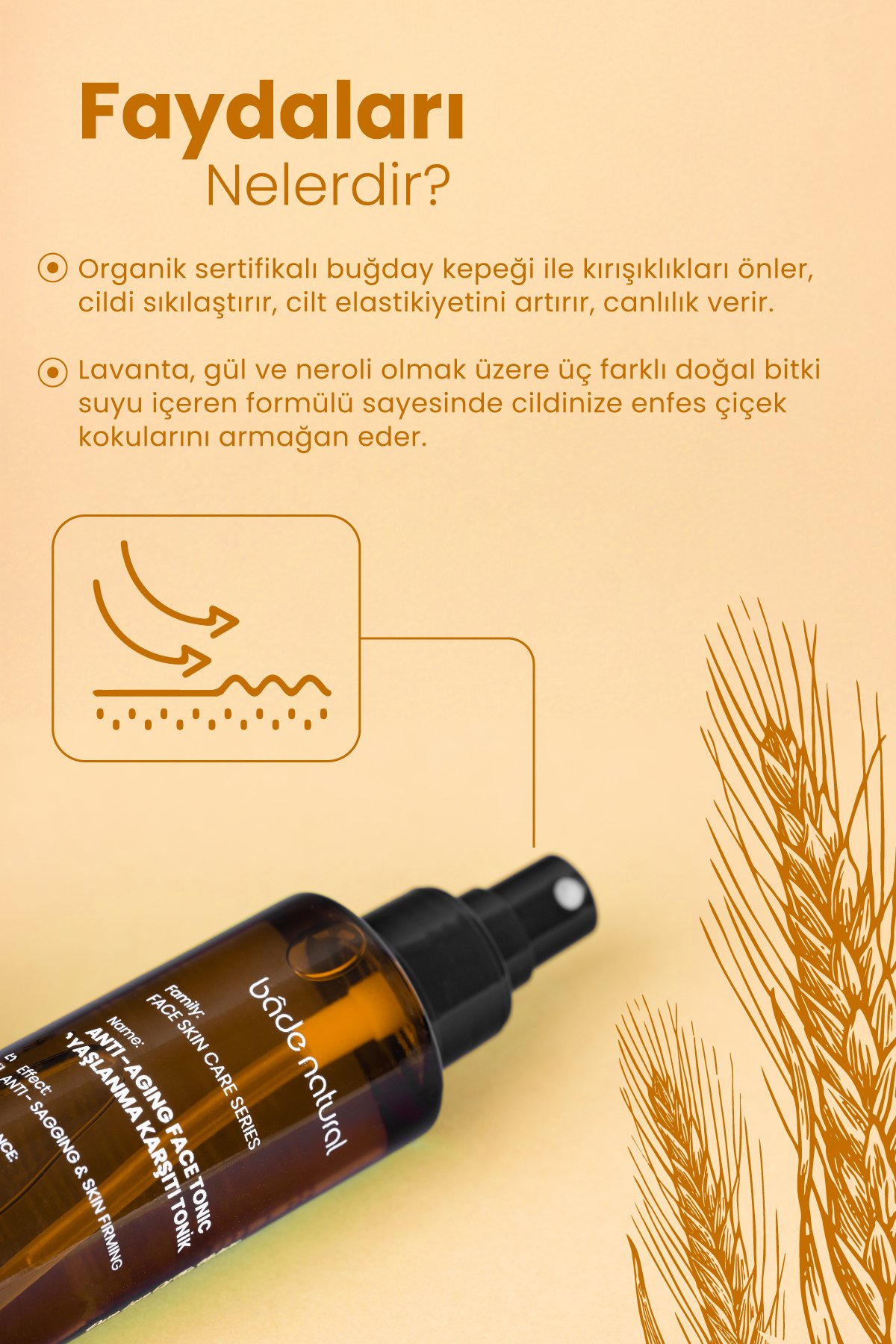 Yaşlanma Karşıtı ve Sıkılaştırıcı Tonik 100 ml