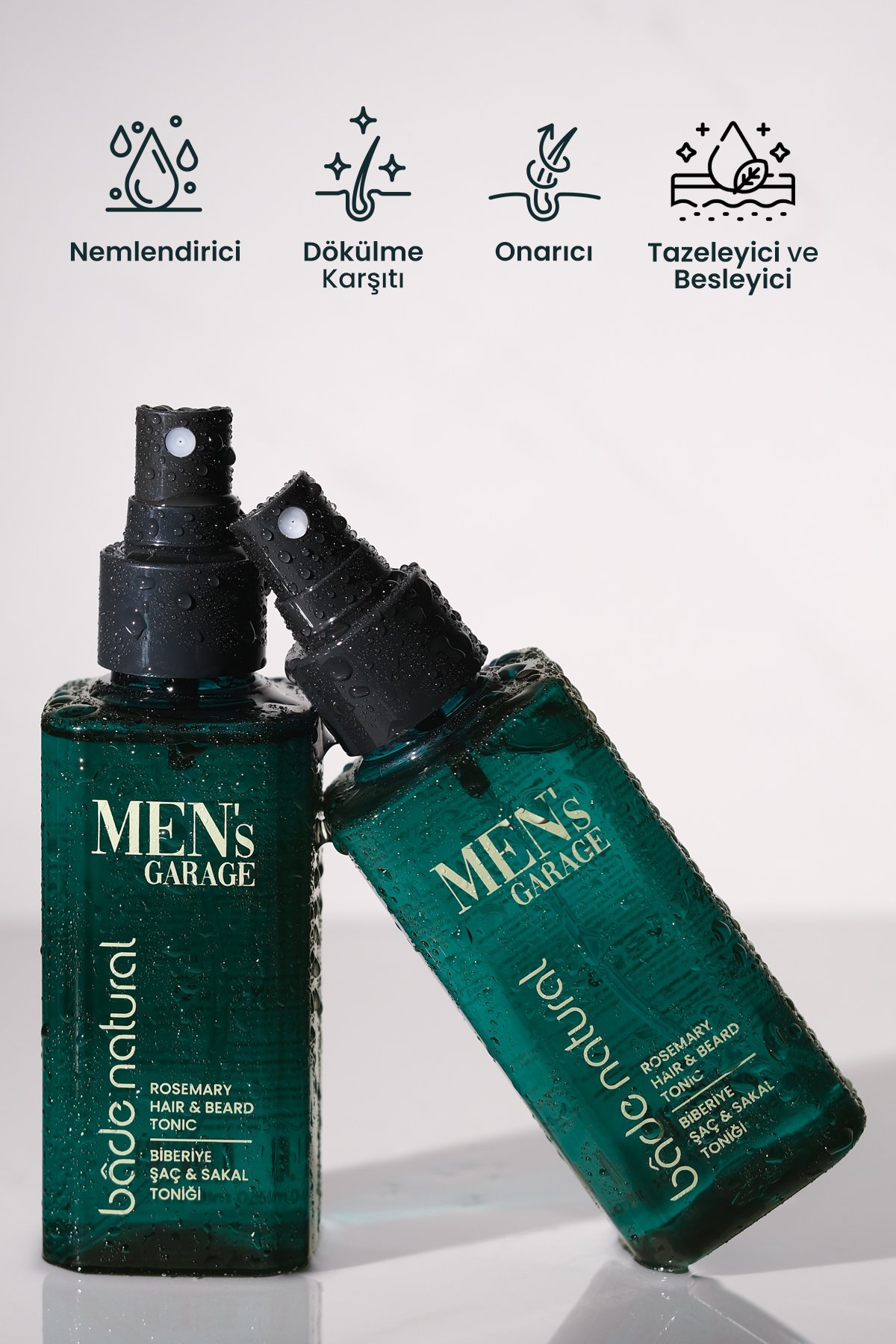 Men's Garage Biberiye Saç ve Sakal Toniği Besleyici ve Nemlendirici 150 ml