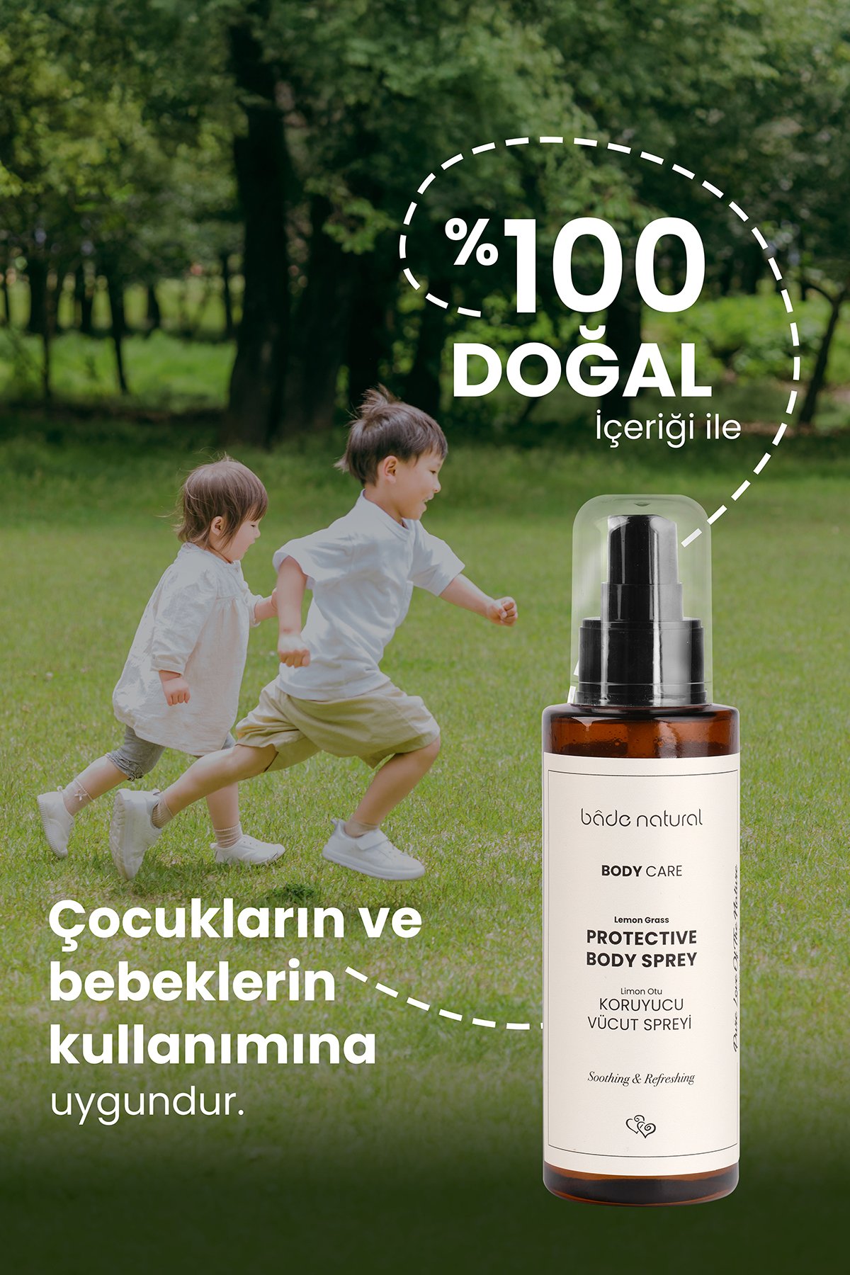 Limon Otu Koruyucu Vücut Spreyi 100 ml