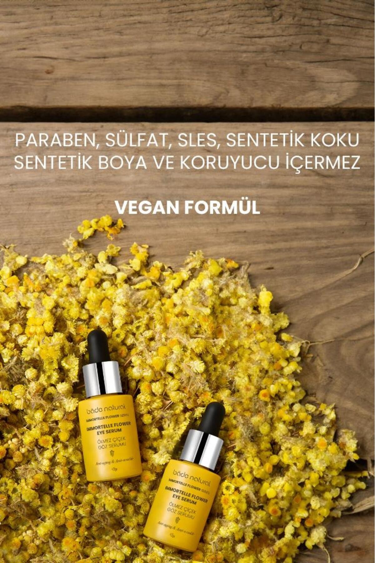 Ölmez Çiçek Yaşlanma ve Kırışıklık Karşıtı Göz Serumu 15 ml