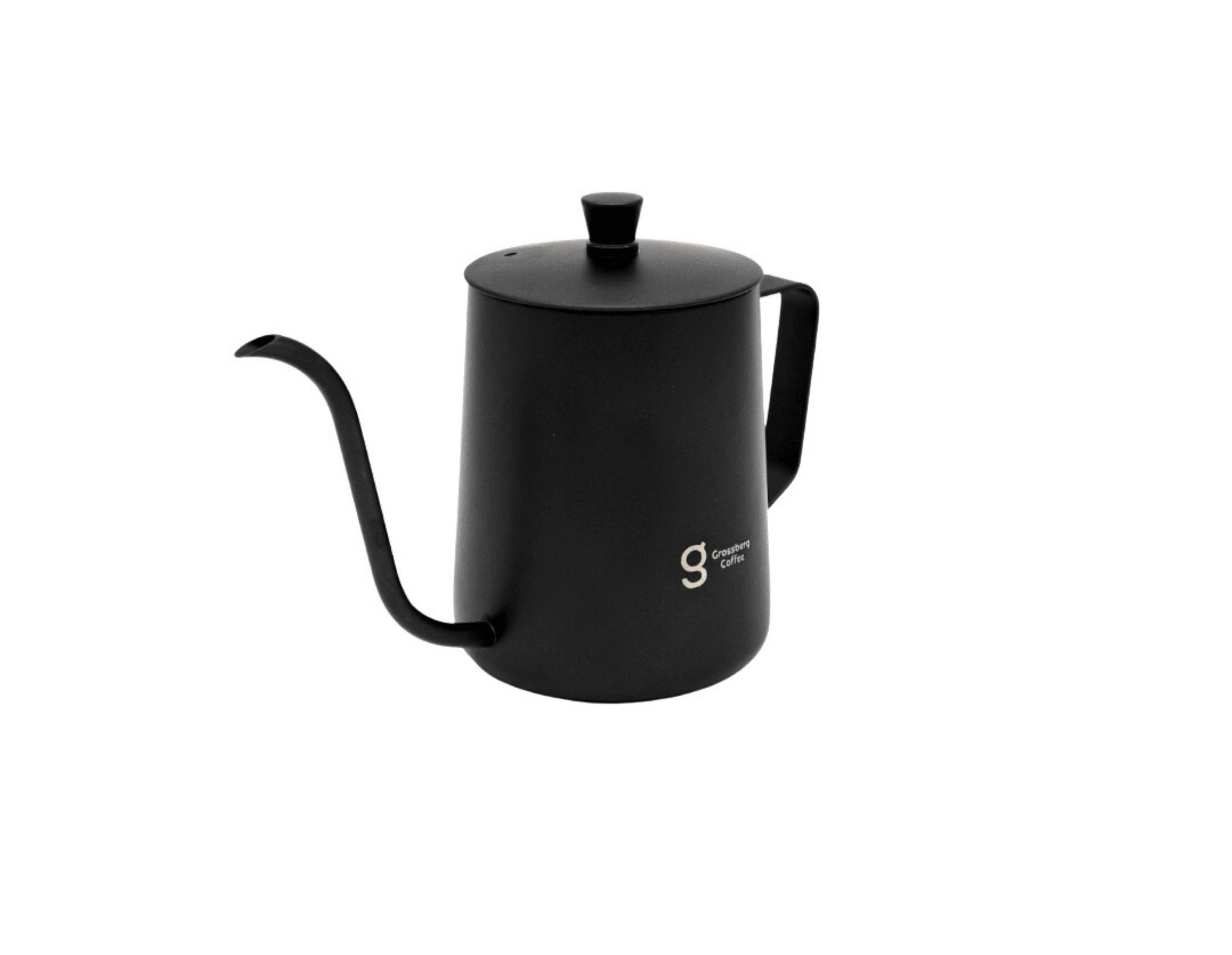 Drip Kettle Kapaklı 600 ml Siyah