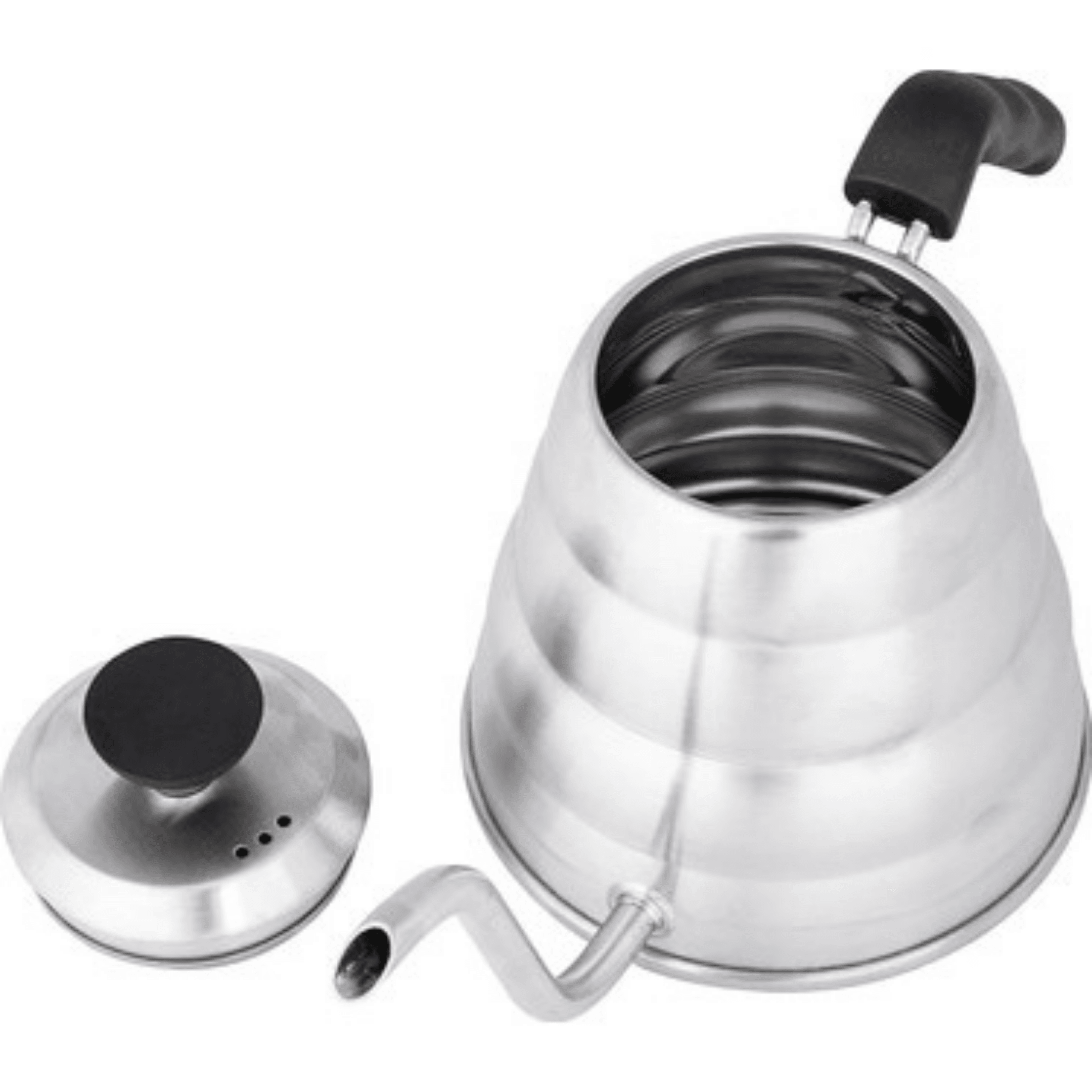 Drip Kettle Kapaklı 1200 ml Çelik