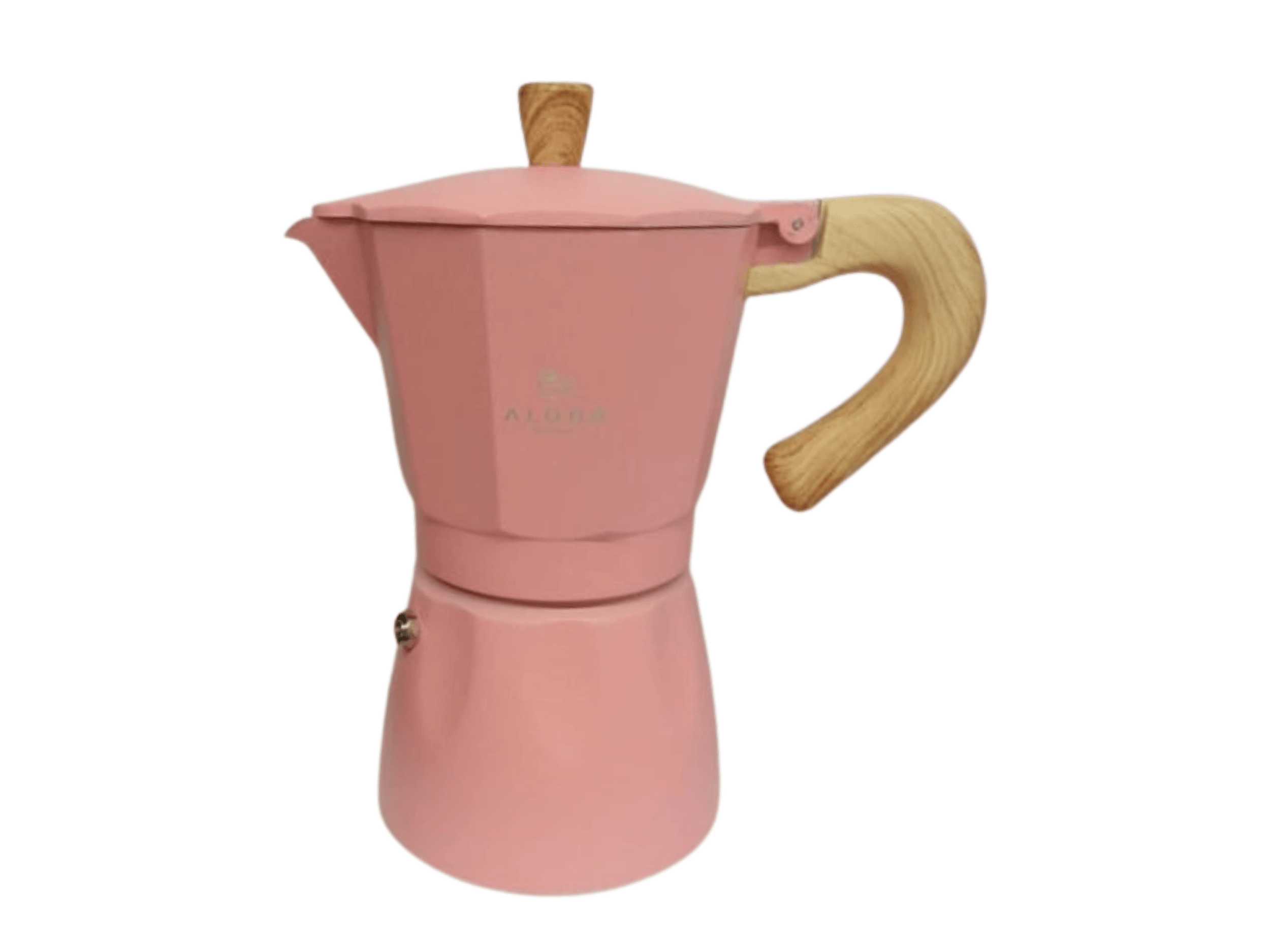 Moka Pot 3 Cup Pembe