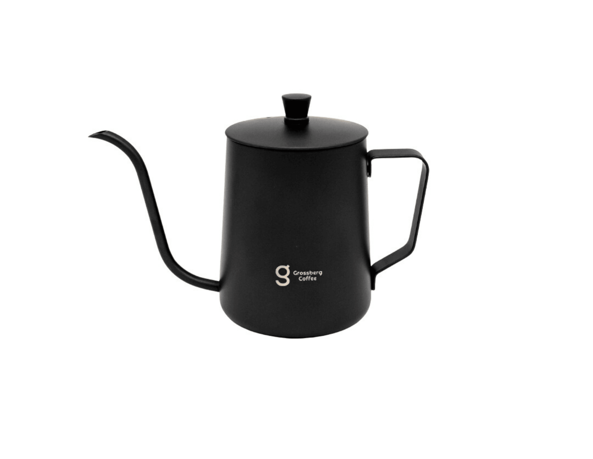 Drip Kettle Kapaklı 600 ml Siyah