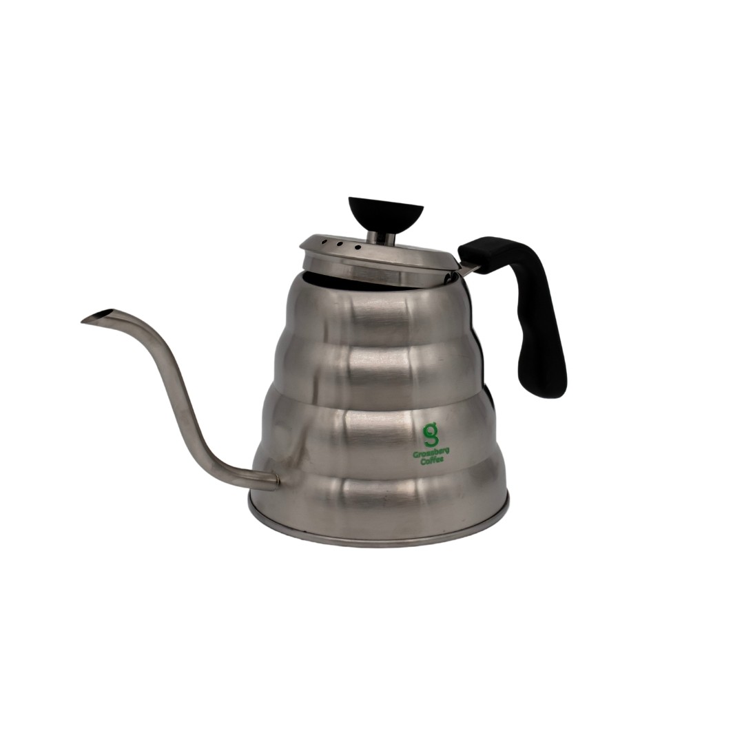 Drip Kettle Kapaklı 1200 ml Çelik