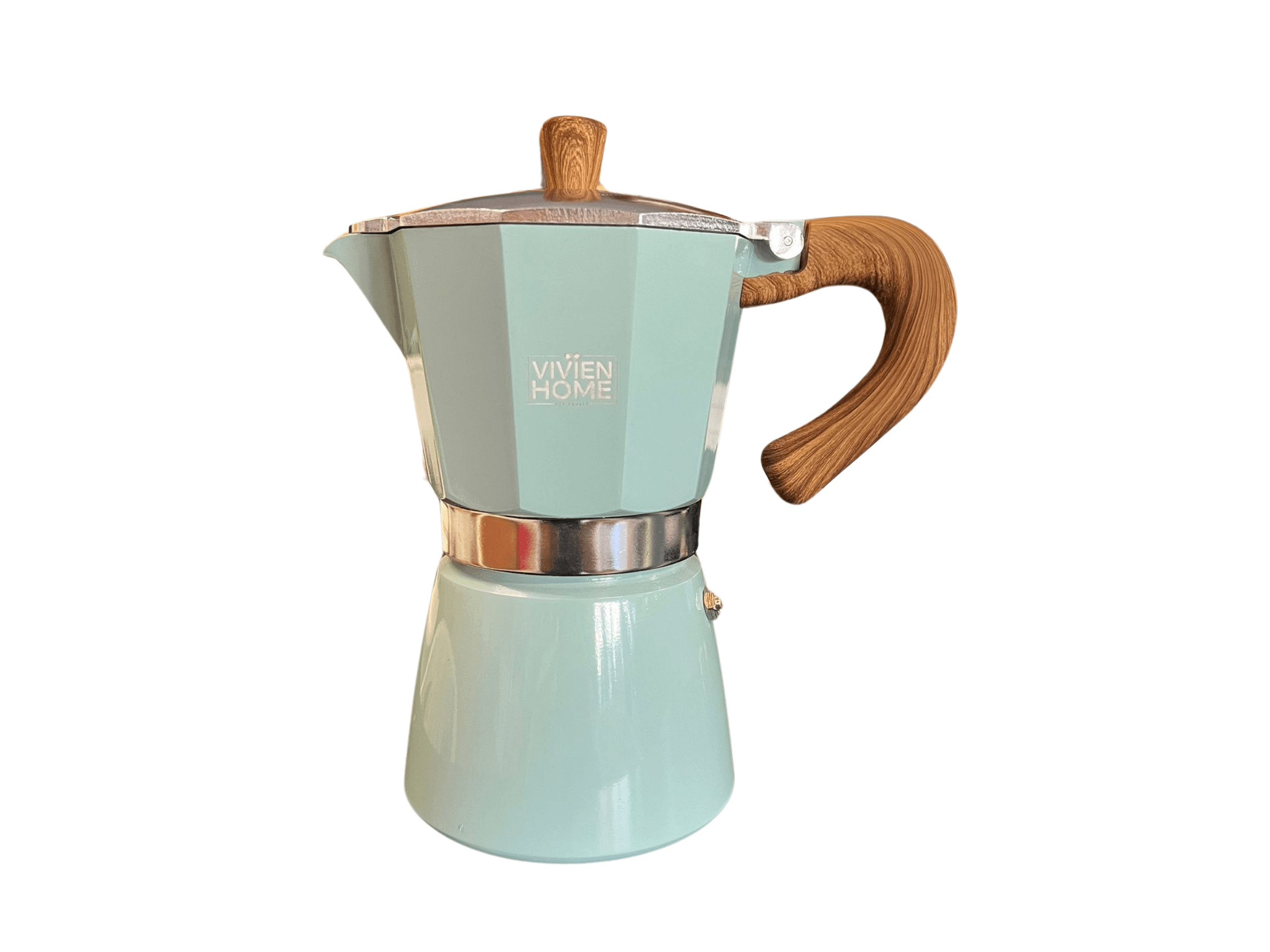 Moka Pot 6 Cup Turkuaz