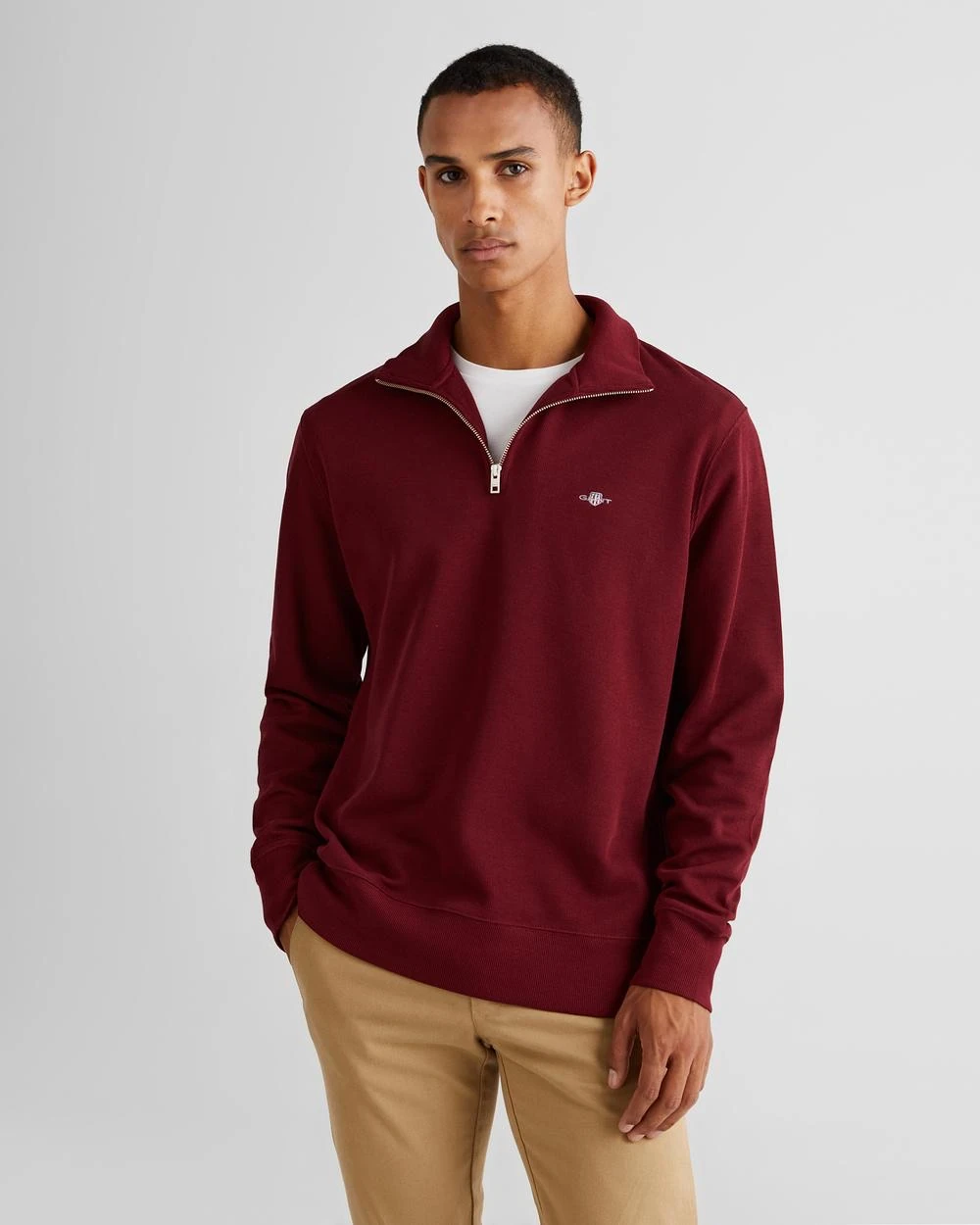 Gant Yarım Fermuarlı Sweatshirt