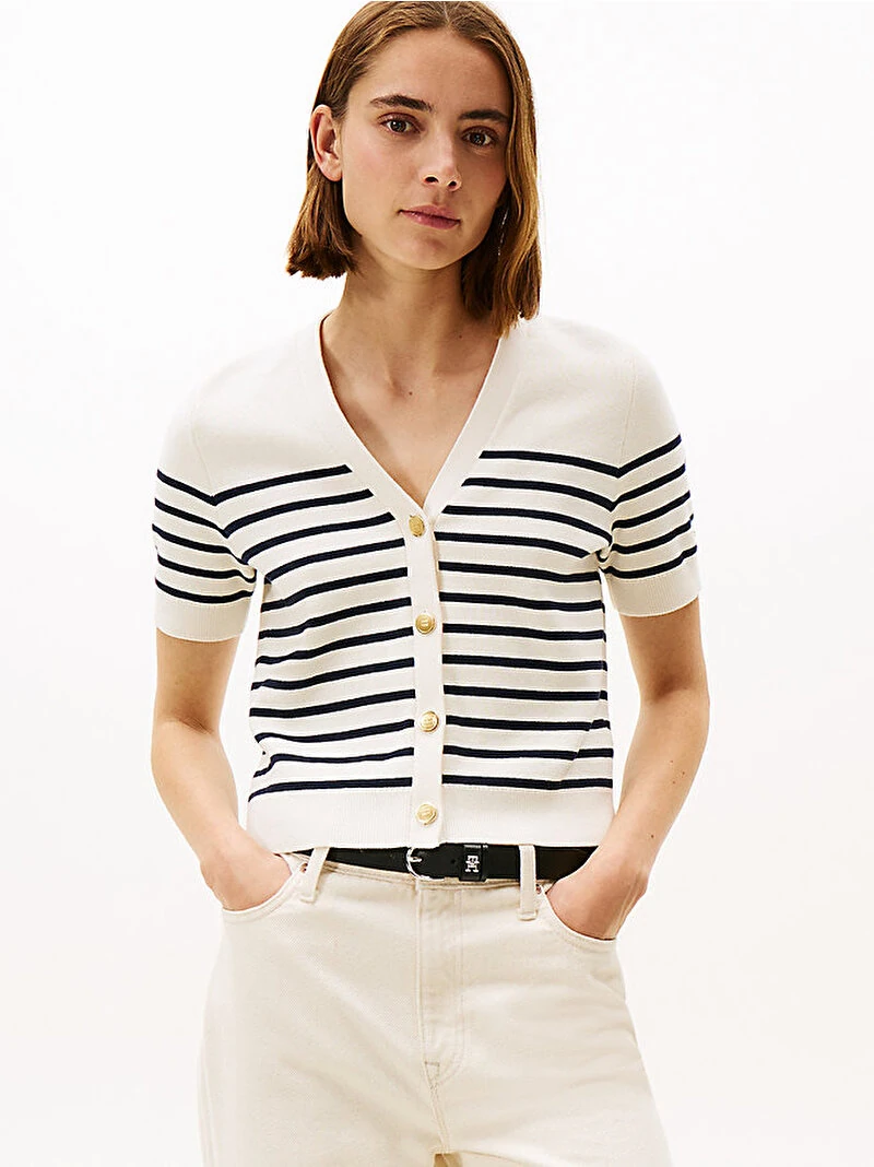 Tommy Hilfiger Kadın Jersey Hırka