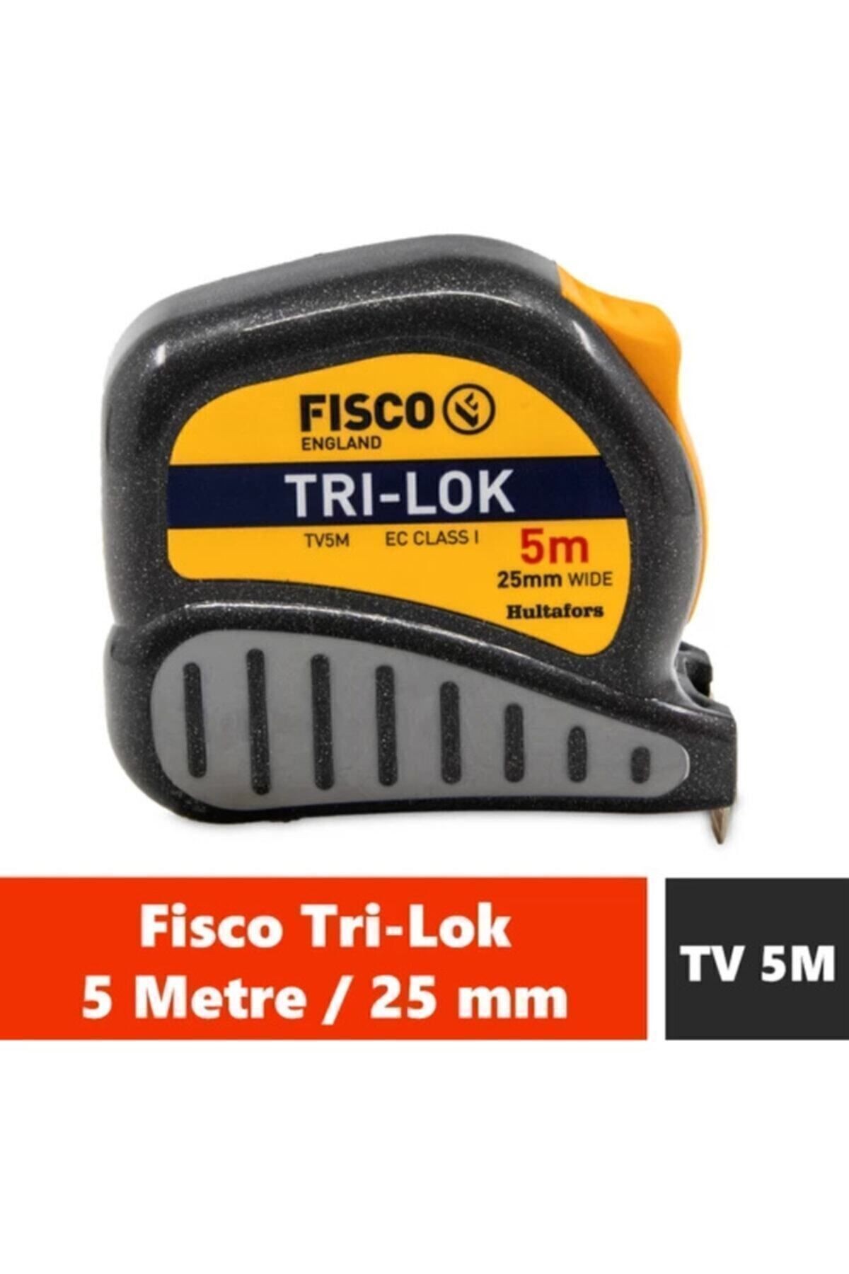 Tri-lock | 5 Meter / 25 mm Steel Measuring Tape | Tv 5m