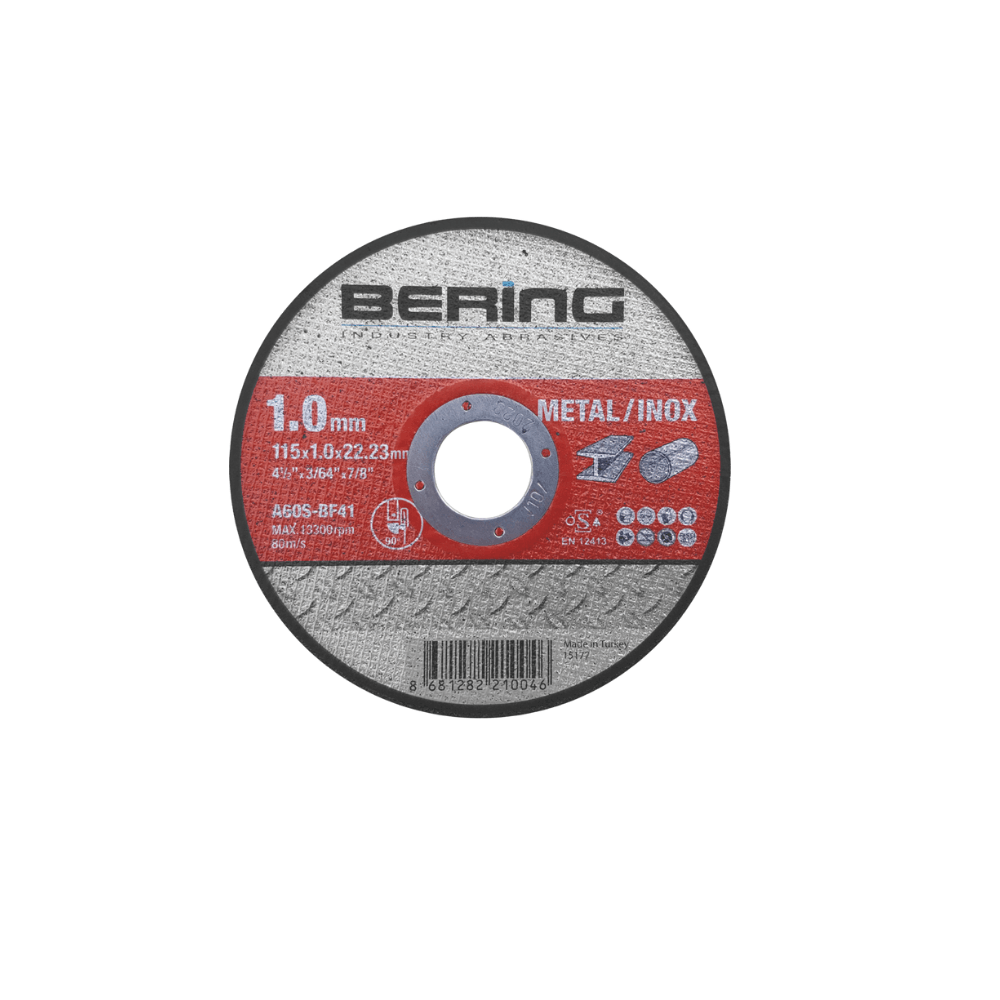 INDUSTRY ABRASIVE 115X 22,23MM METAL / INOX