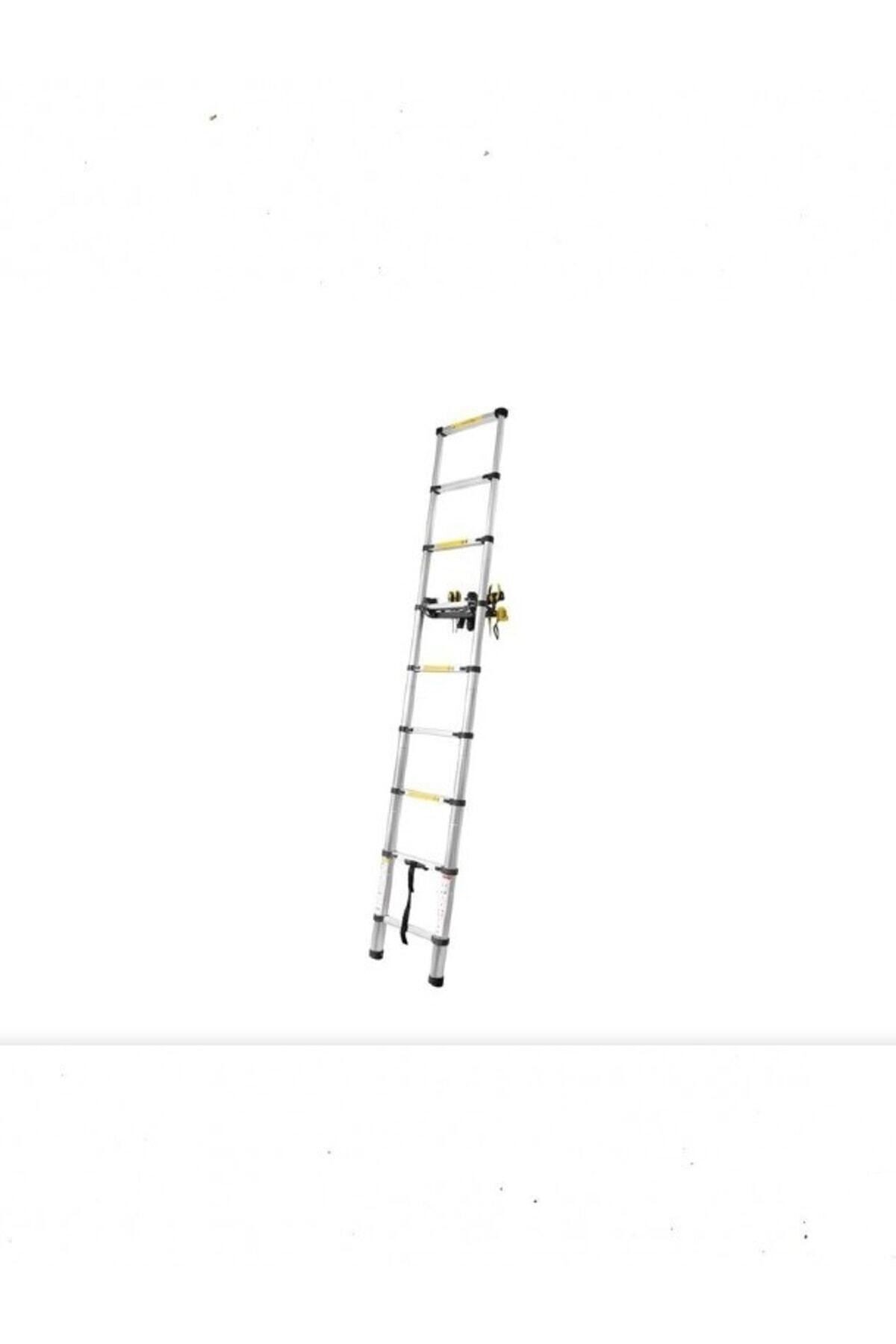 9-Step 2.6m Aluminum Telescopic Ladder