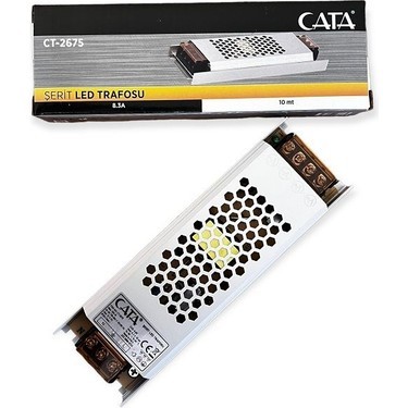 CATA CT-2675 12,5A ŞERİT LED TRAFOSU (150W) ( SUPER SLIM )