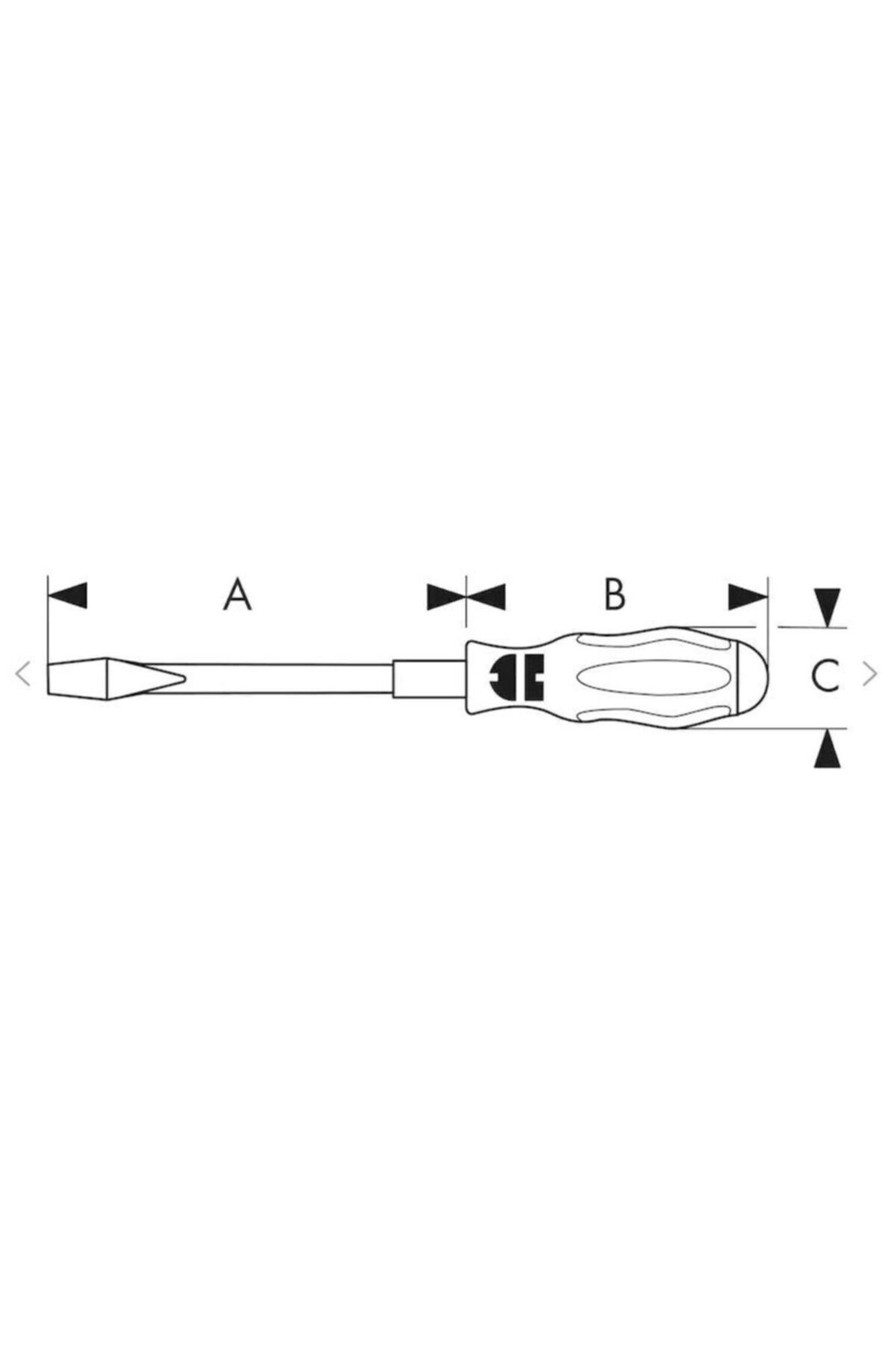 Flat Screwdriver Vde-Din7438-Iec900-Ph2-100