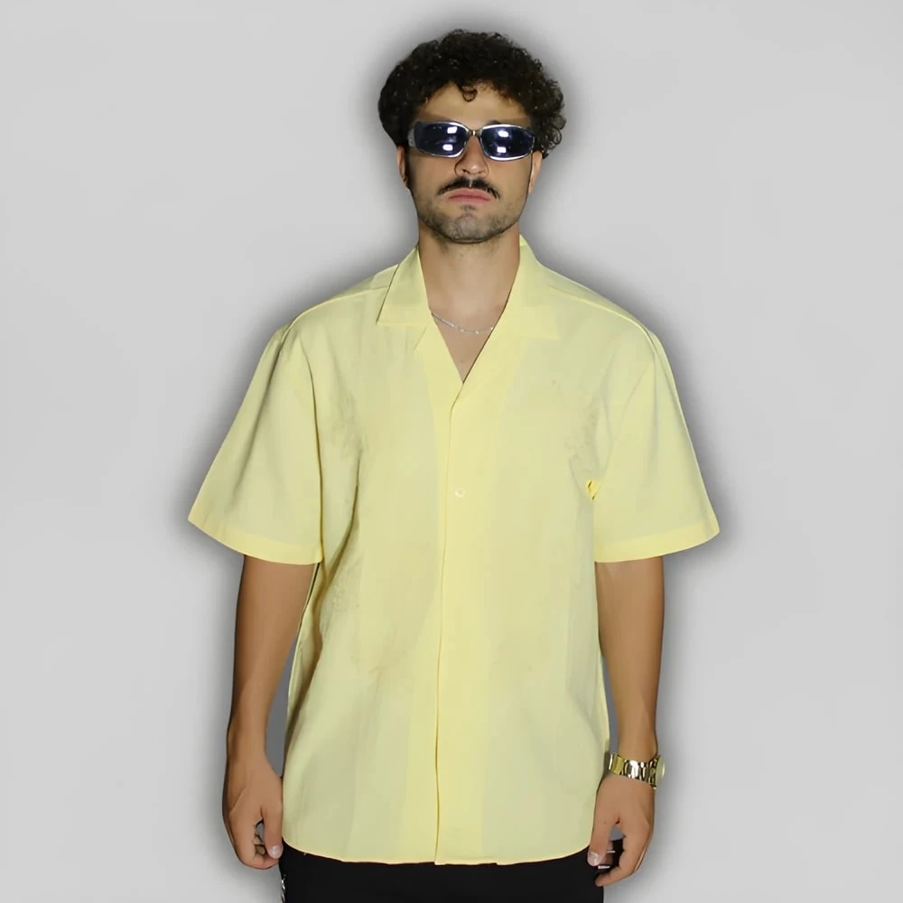 Nakışlı Oversize Gömlek 