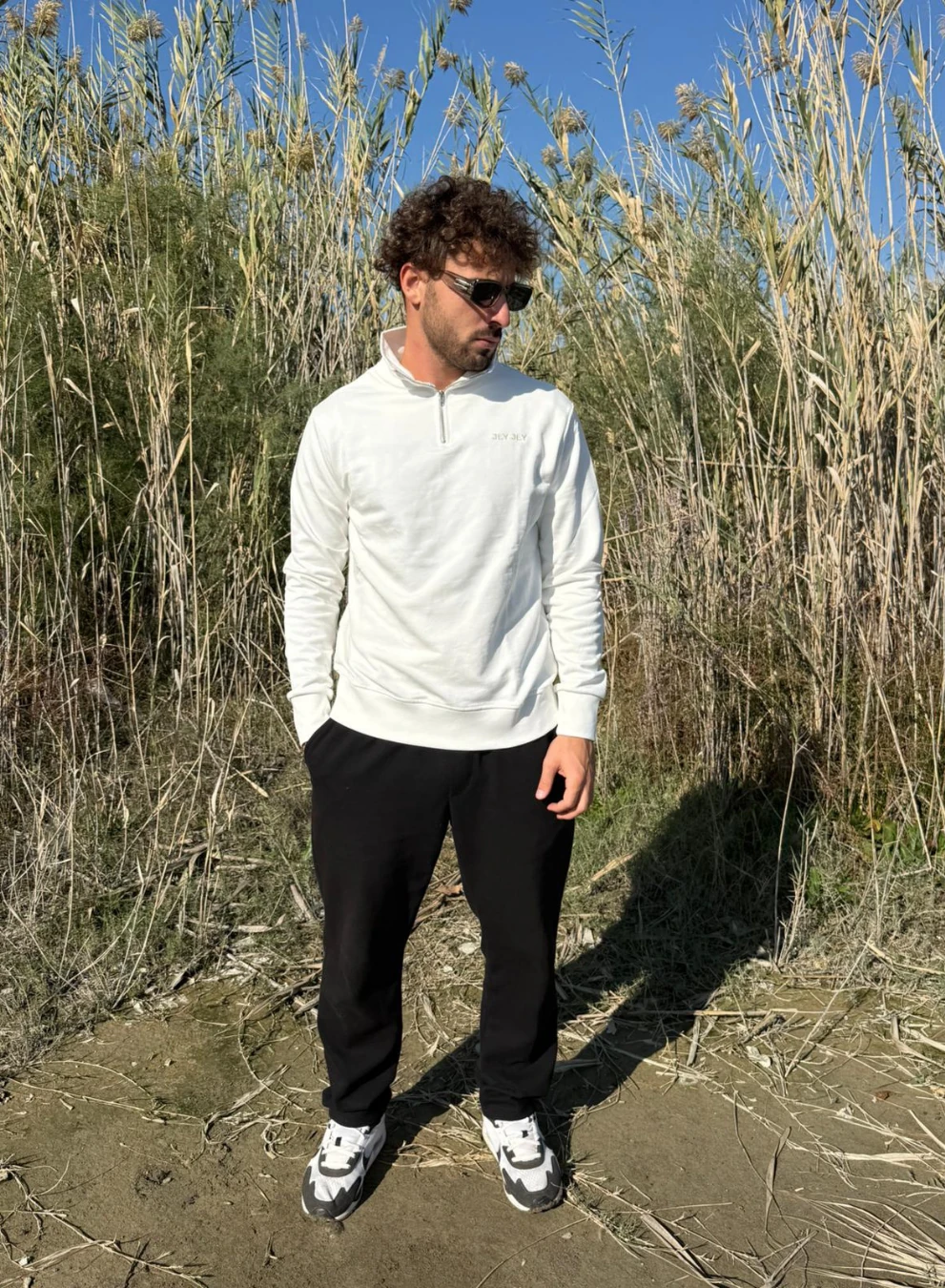 Yarım Fermuarlı Sweatshirt