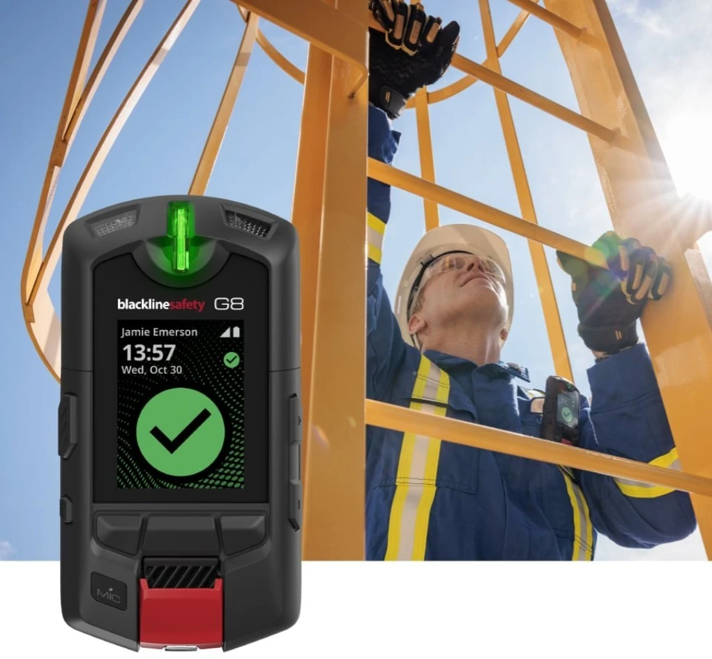 Blackline G8 yalnız çalışan güvenlik cihazı