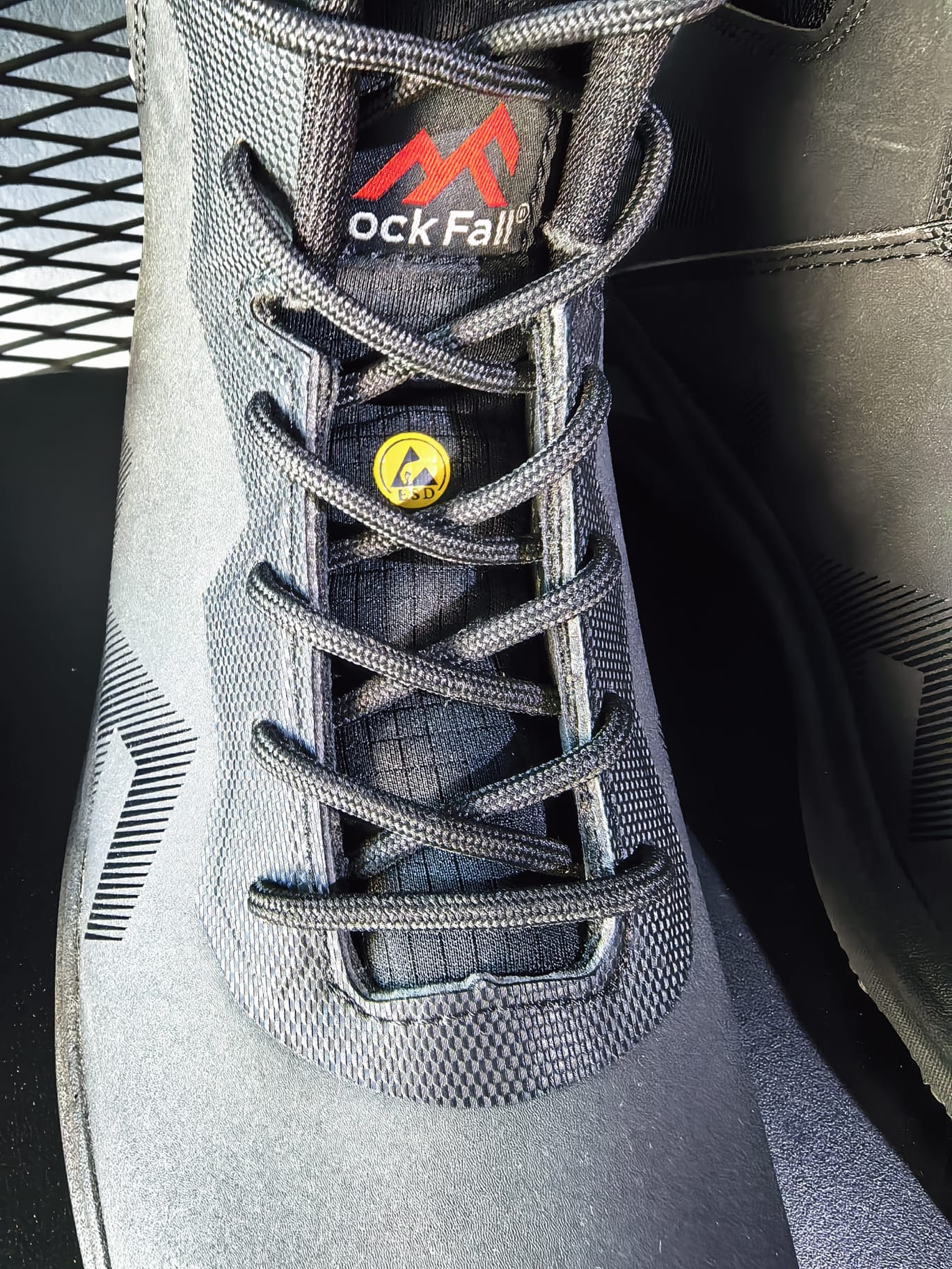 Rock Fall RF108 Fly etiketi: EN ISO 20345:2022 S3S FO SR
