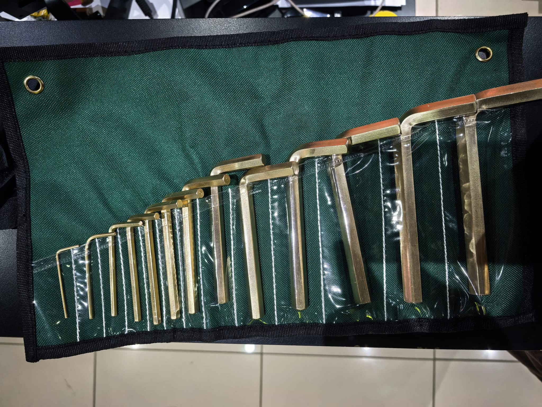 Kıvılcım çıkarmaz alyan (L tipi altıgen) anahtar takımı – GTC Endüstriyel mağazası