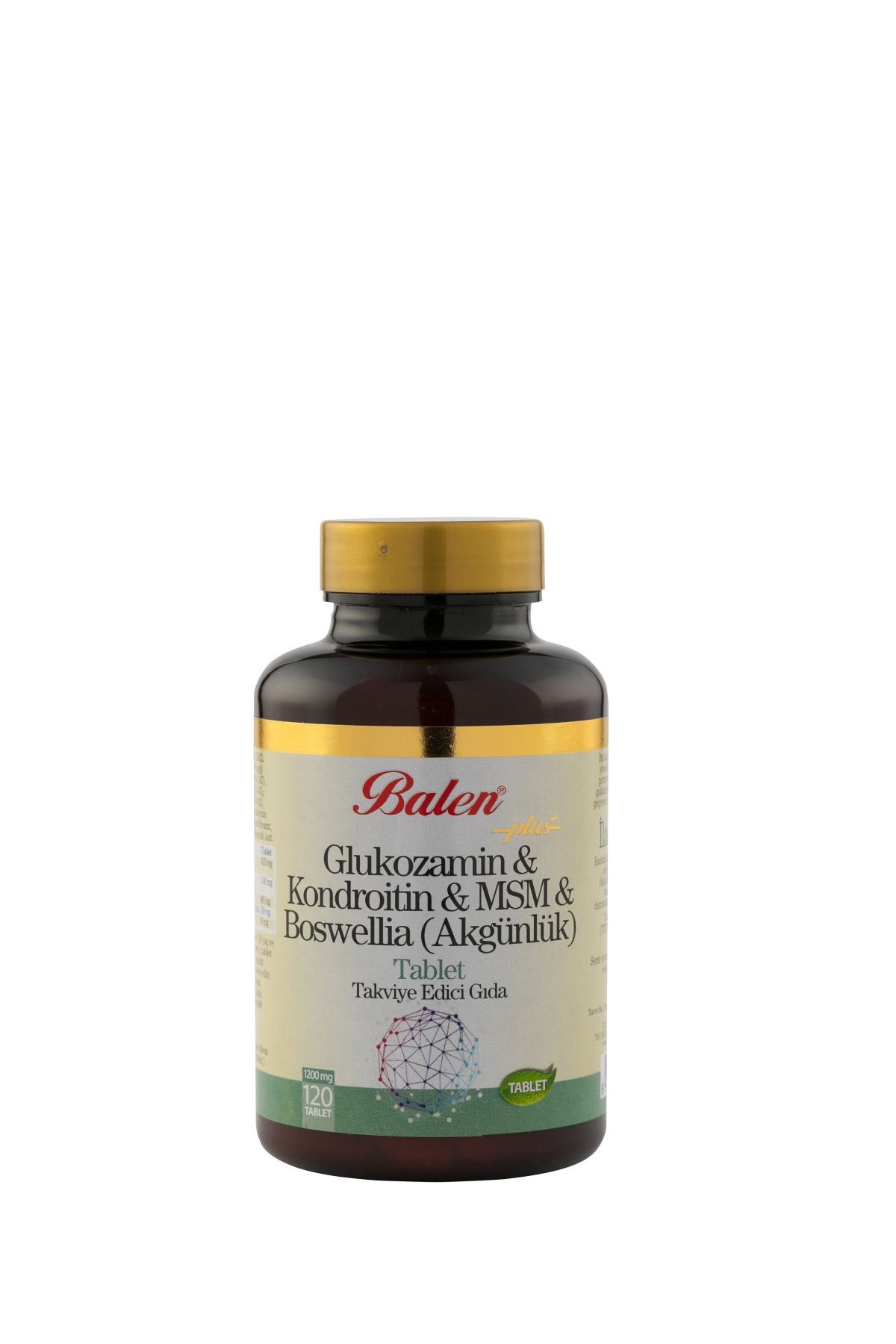 Glukozamin Kondroitin Msm Boswelia Tablet 1200 Mg* 120 Tablet