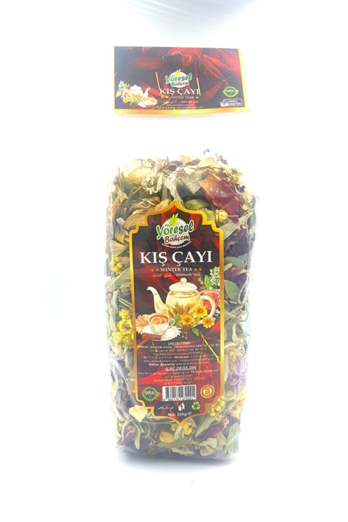 Kış Çayı 200 G. Poşet Ambalaj