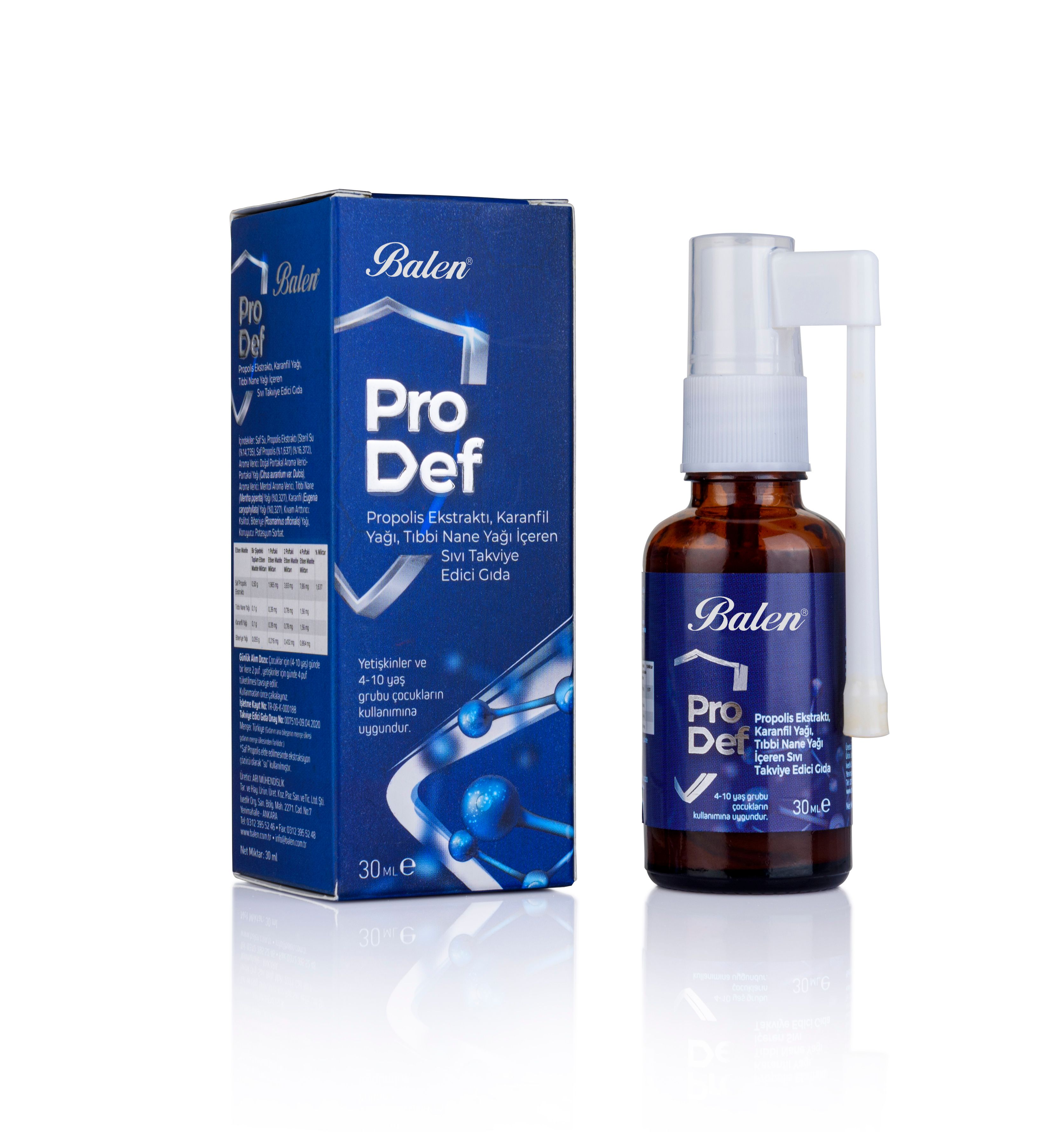 BALEN PRODEF BOGAZ SPREY 30 ML