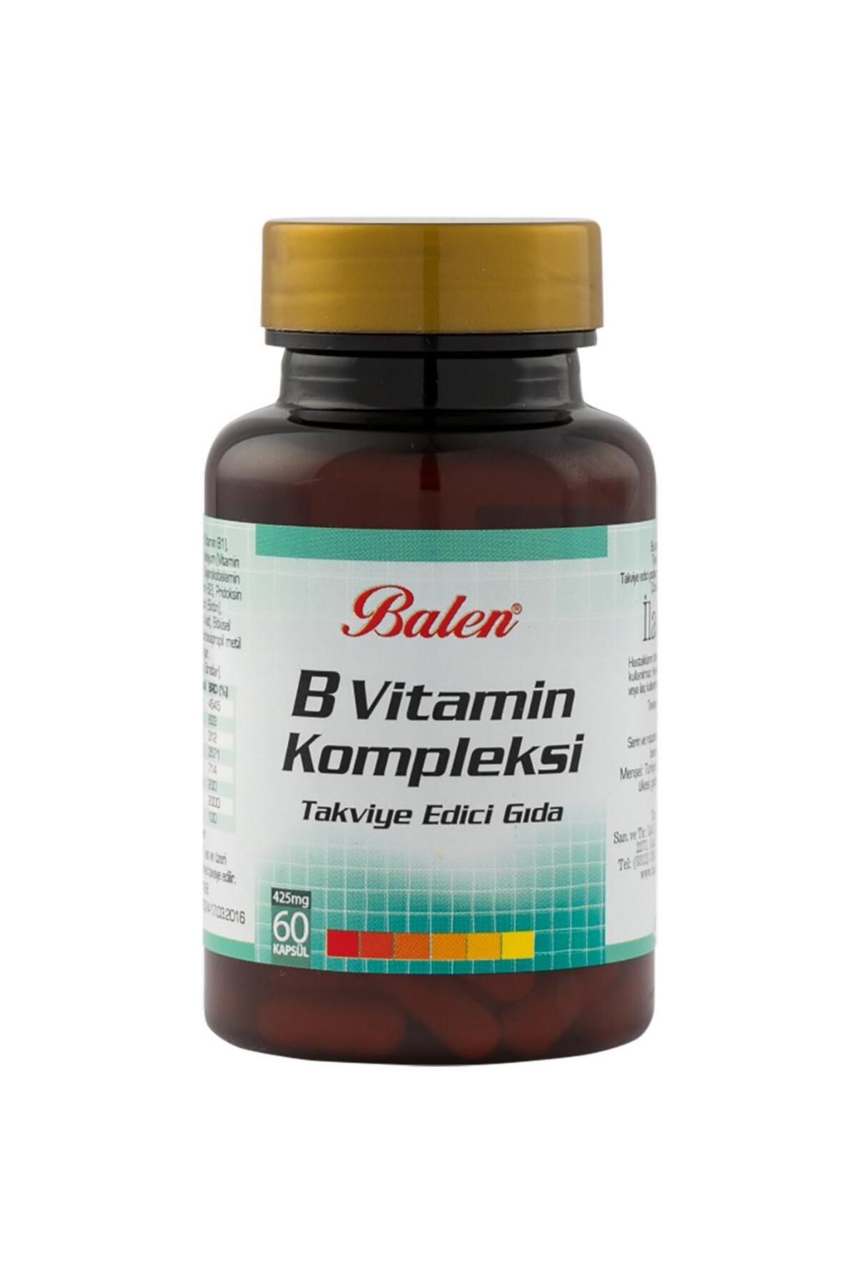 B Vitamin Kompleksi Kapsül 425 Mg* 60