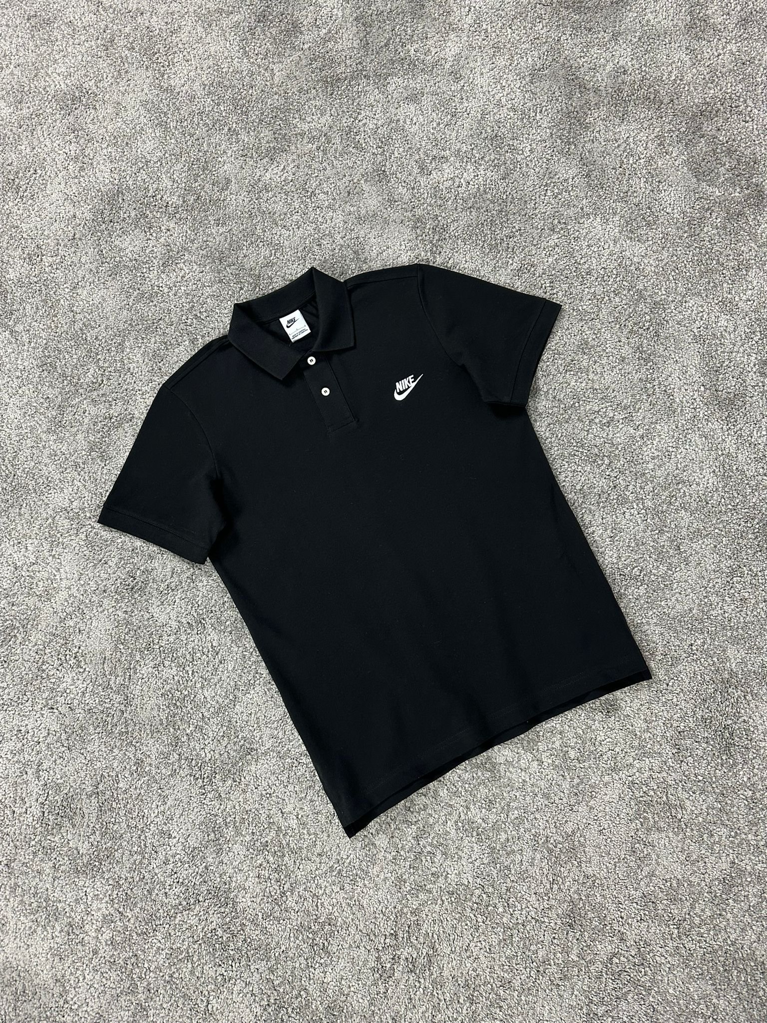 Polo Yaka Tişört - Siyah