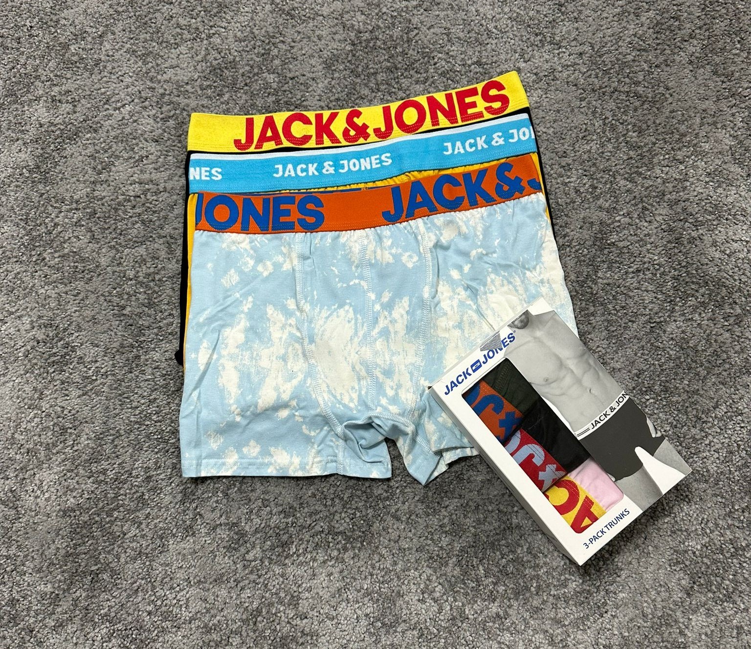 JACK&JONES 3'lü Boxer Paketi