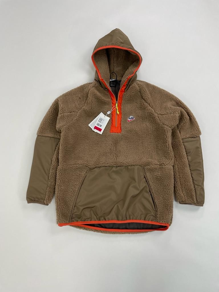 Sherpa Half Zip Hoodie