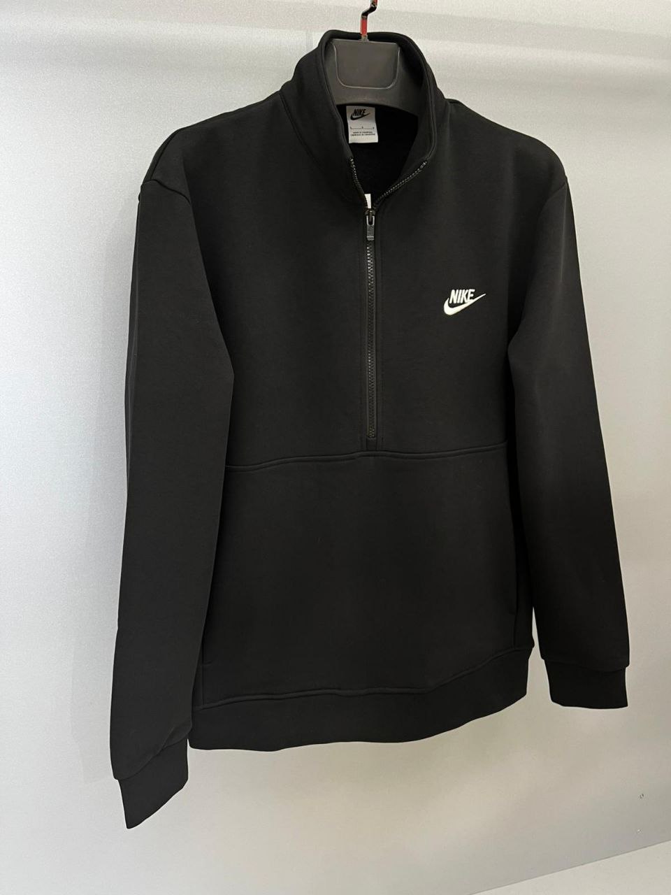 Club Fleece Half Zip Sweatshirt - Siyah