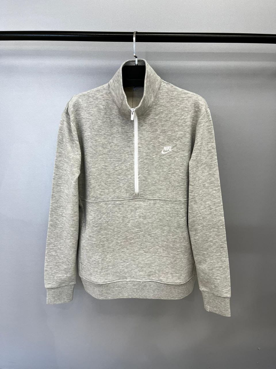Club Fleece Half Zip Sweatshirt - Gri