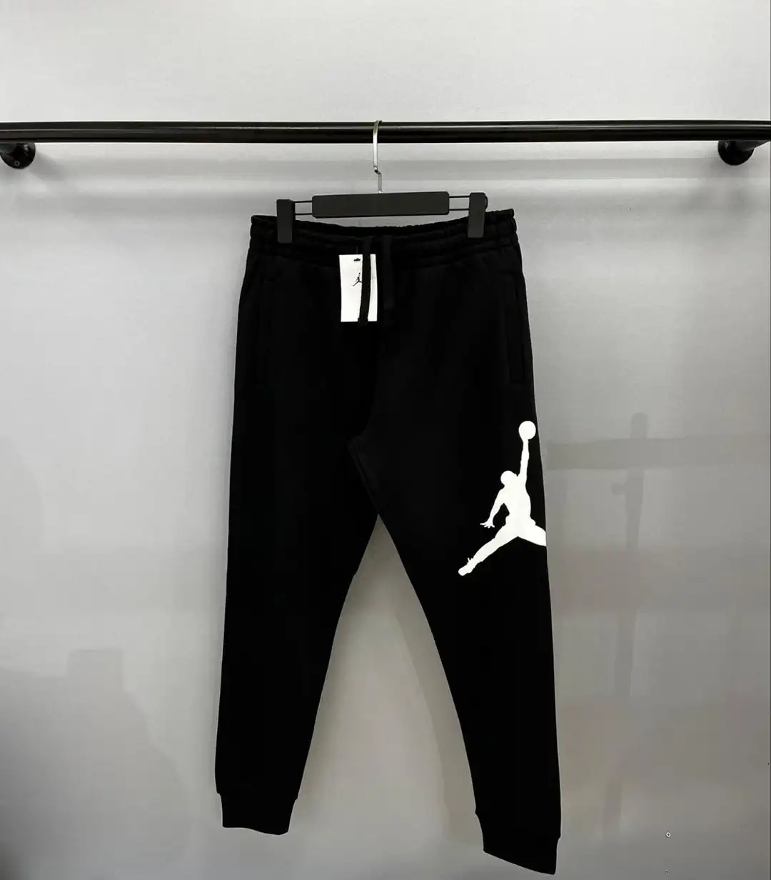 Jumpman Logo Fleece Jogger - Siyah