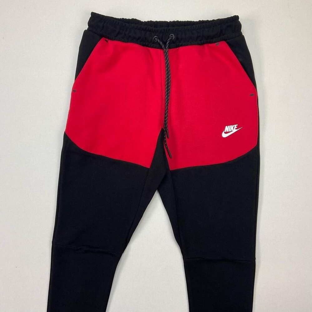 NSW Tech Fleece Jogger Black/Red