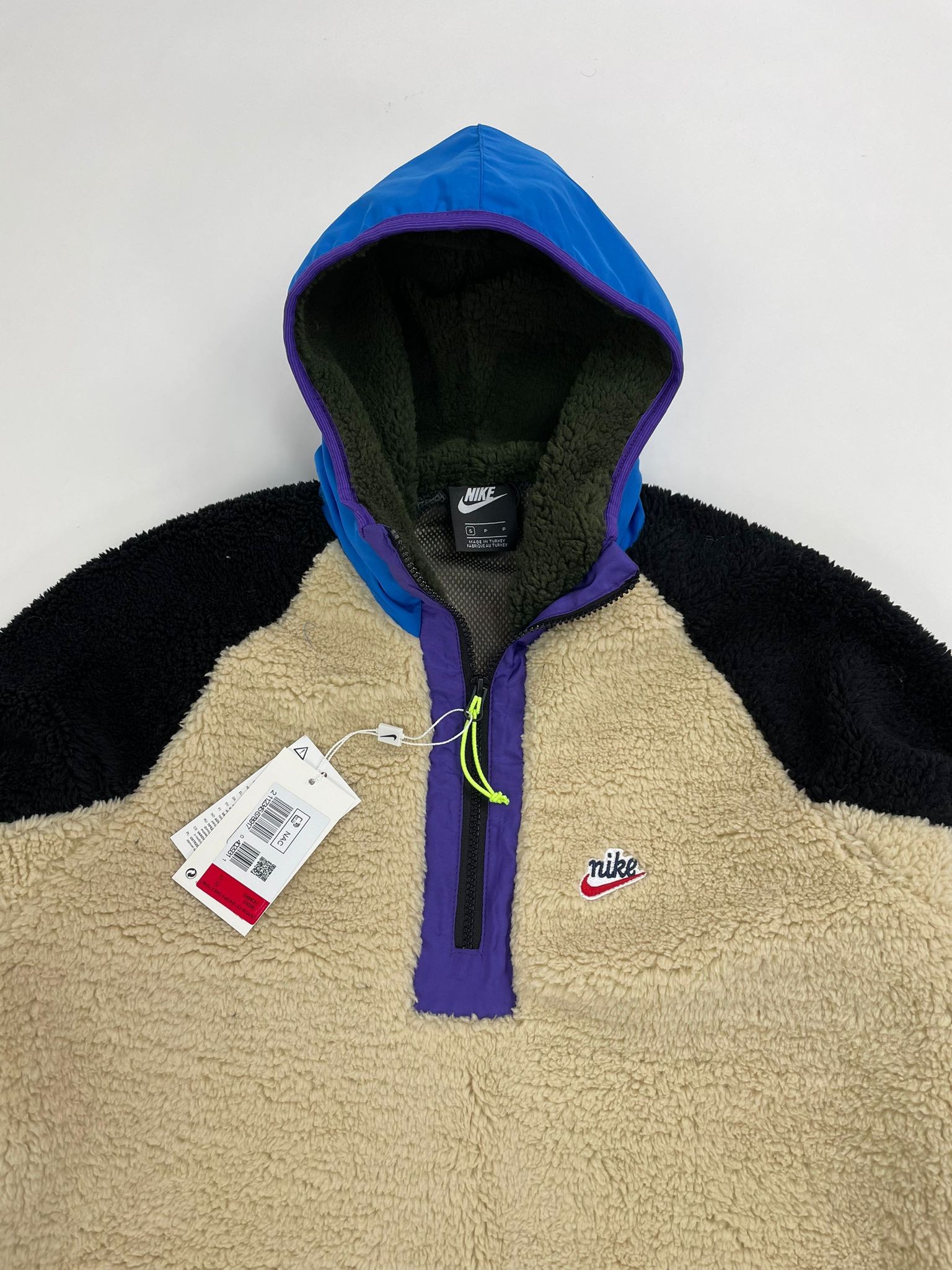 Sherpa Half Zip Hoodie