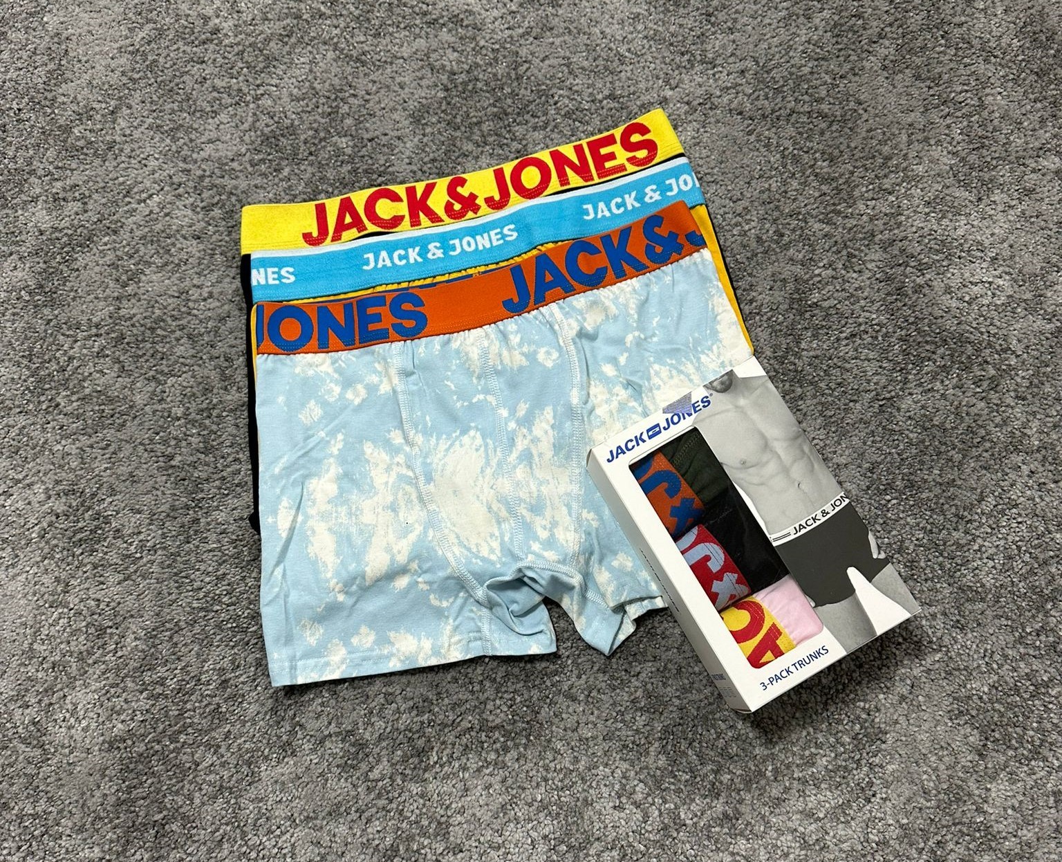 JACK&JONES 3'lü Boxer Paketi