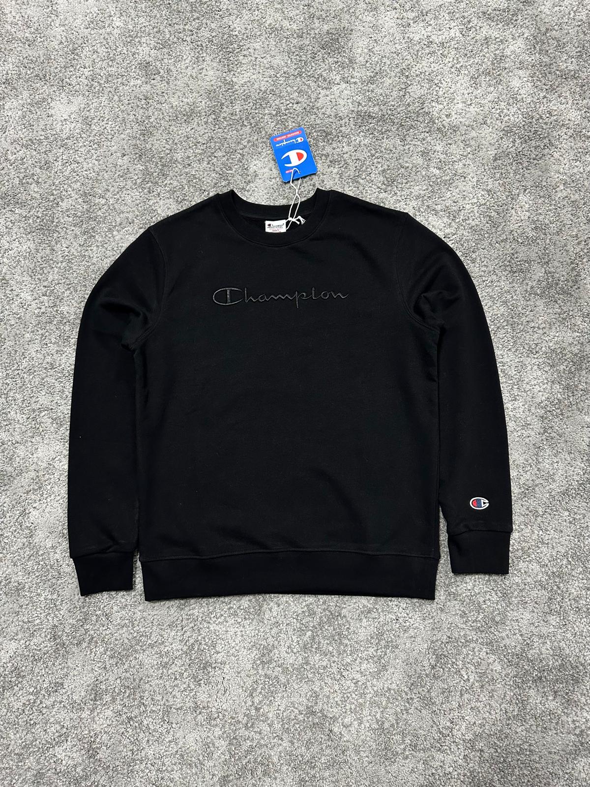 Champion Sweatshirt - Siyah