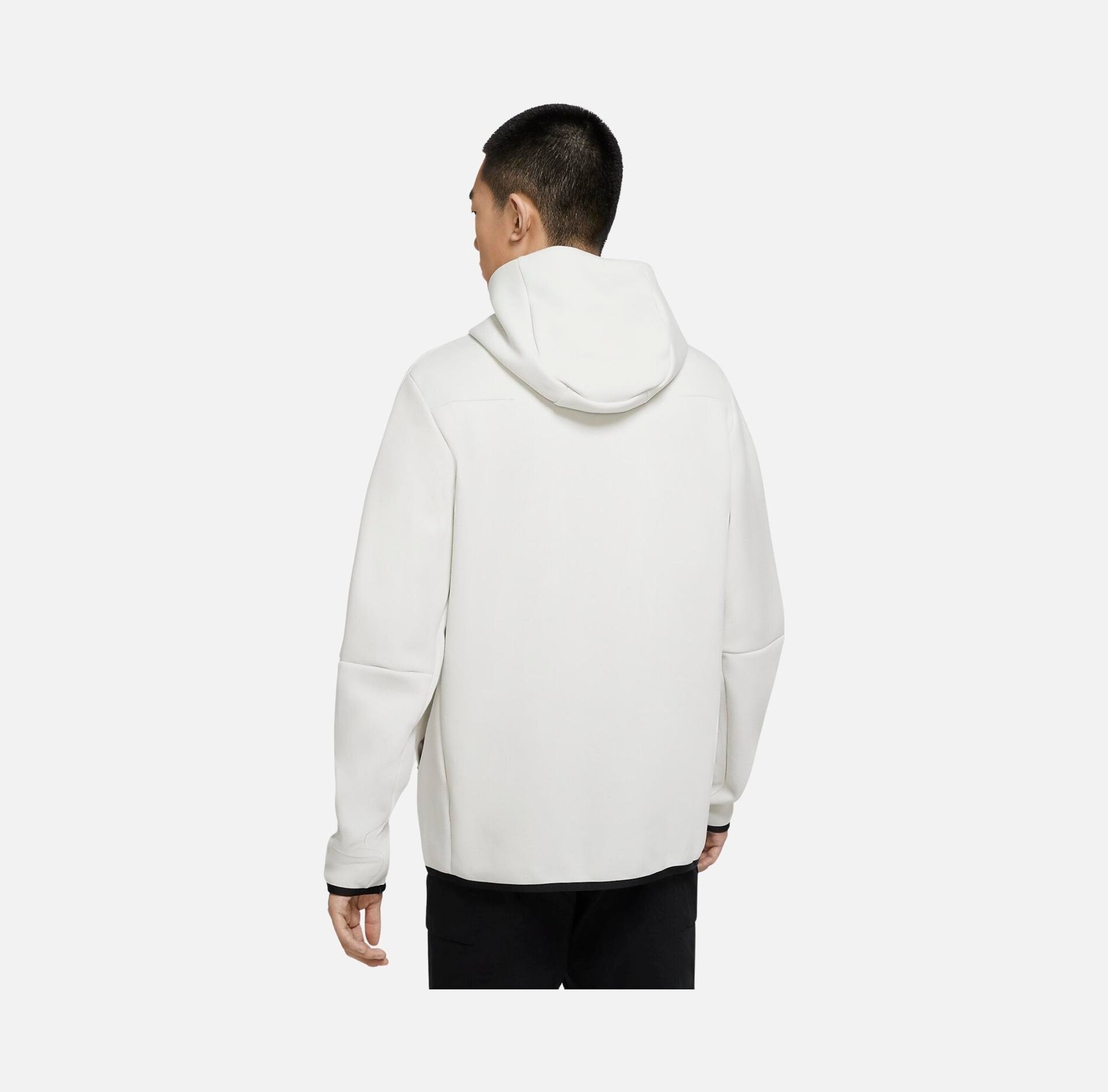 NSW Tech Fleece Full Zip Hoodie White