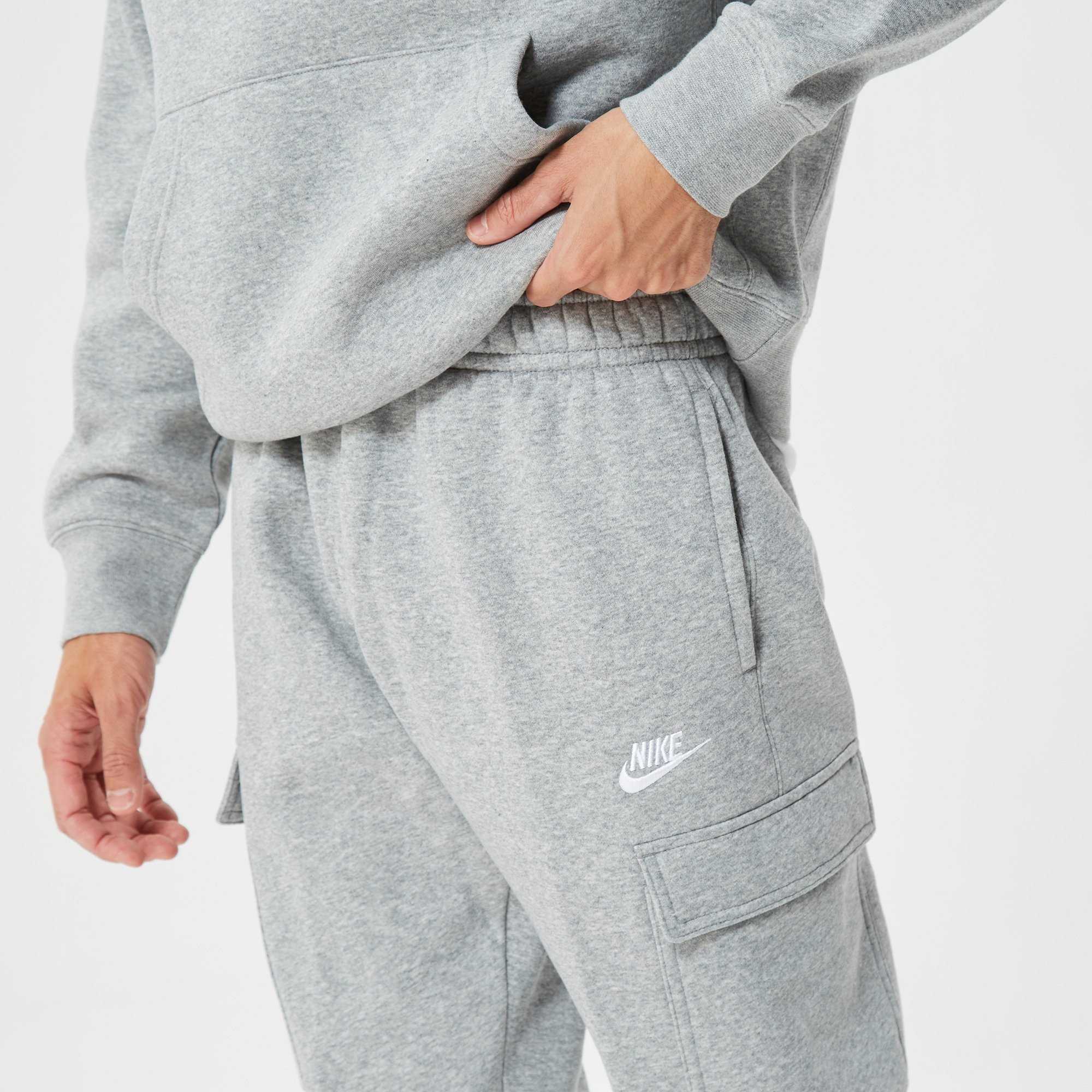 Club Fleece Kargo Cep Eşofman Altı