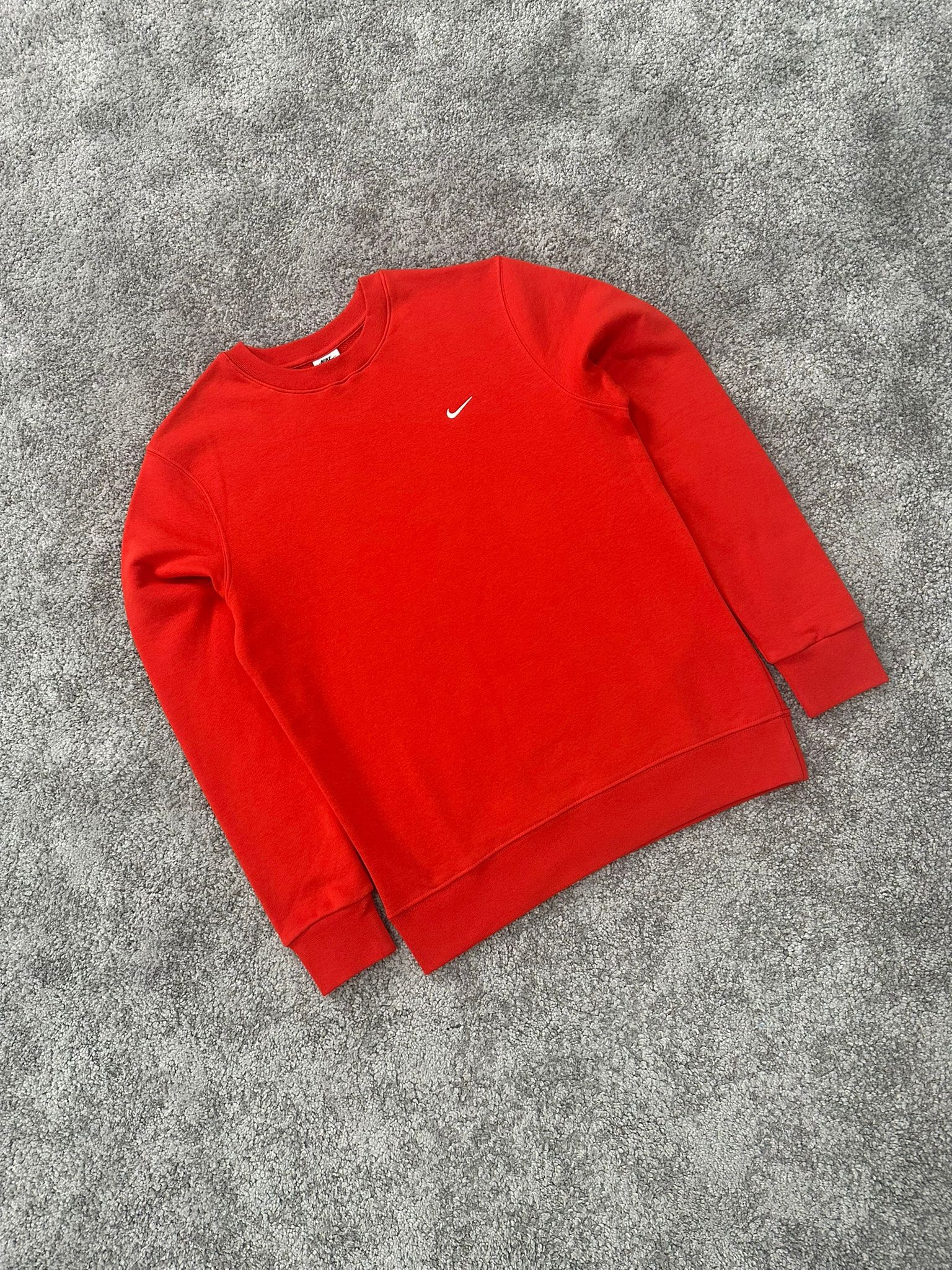 Solo Swoosh Sweatshirt - Kırmızı