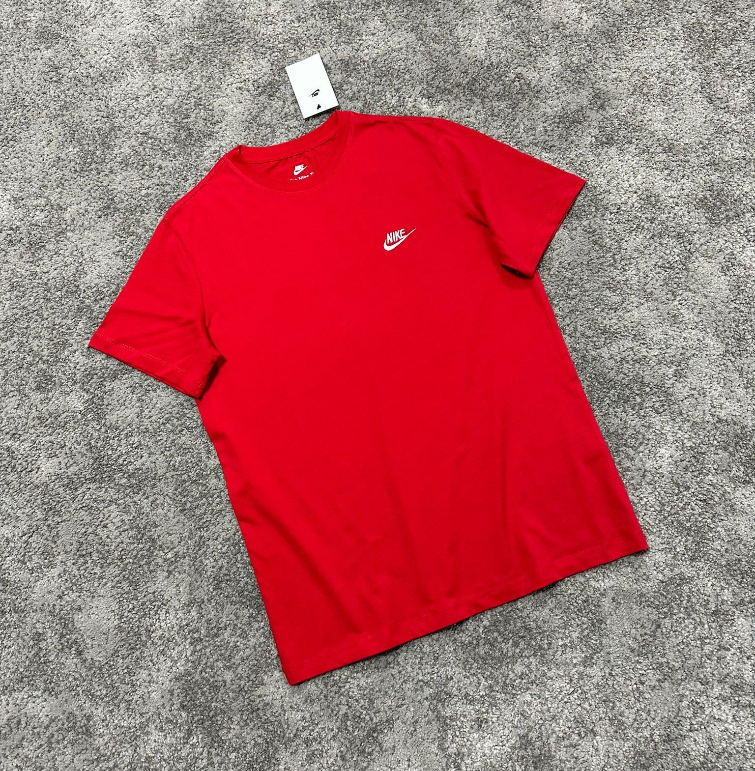 Club Fleece Tişört - Kırmızı