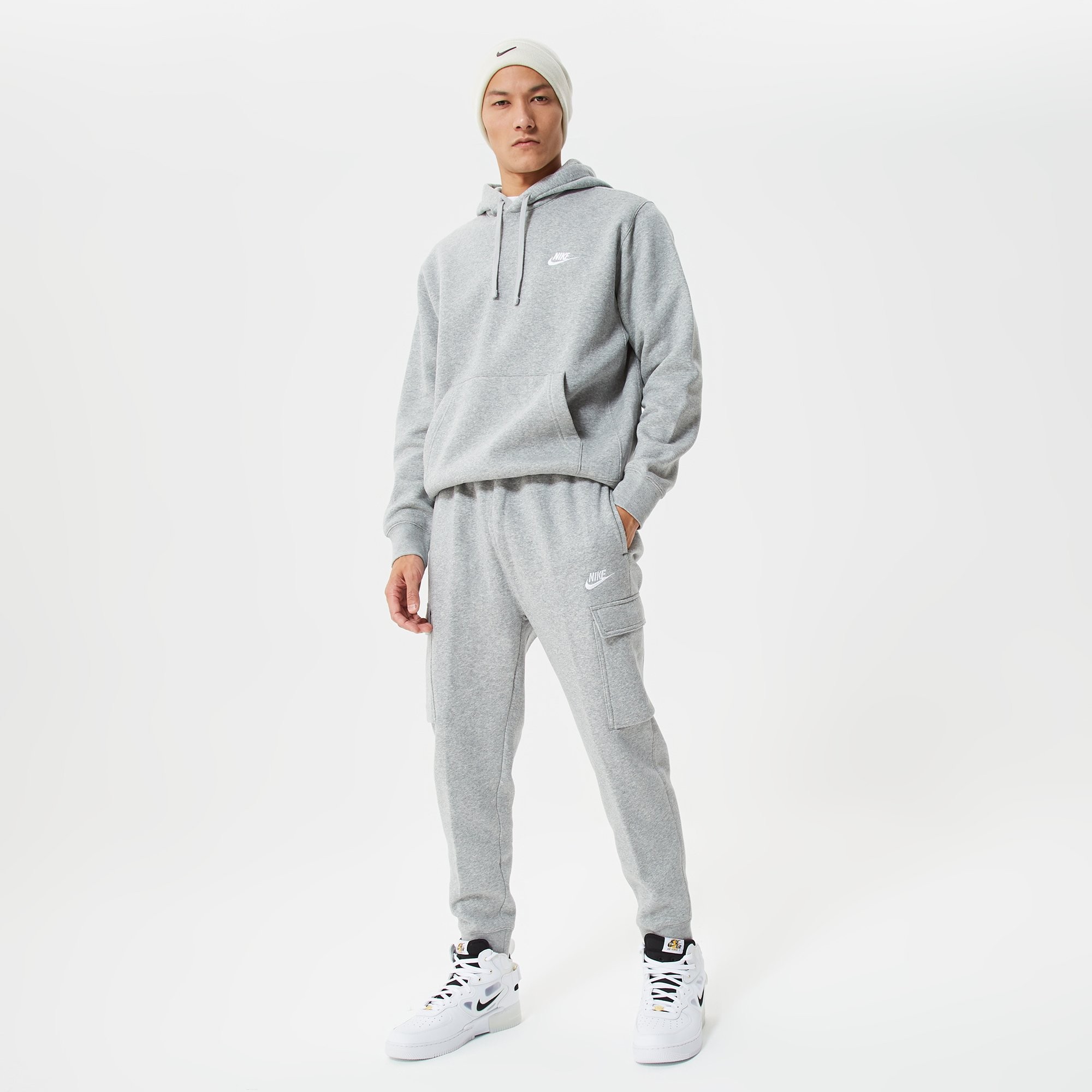 Club Fleece Kargo Cep Eşofman Altı