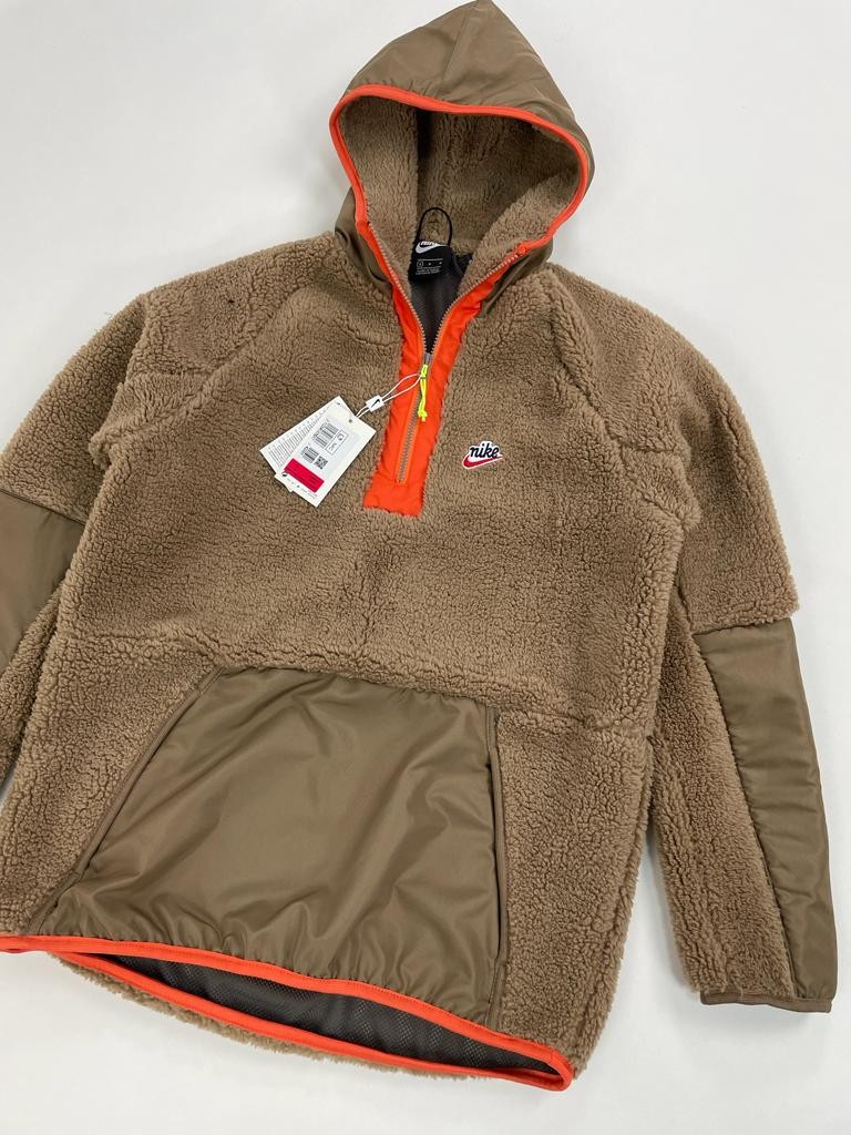 Sherpa Half Zip Hoodie